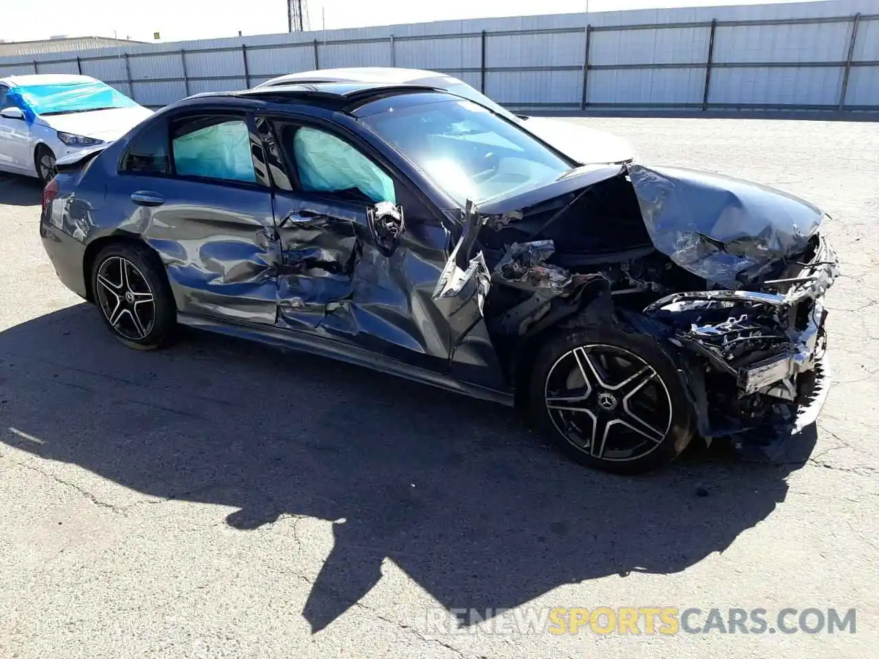 9 Photograph of a damaged car W1KWF8DB6LR571498 MERCEDES-BENZ C-CLASS 2020