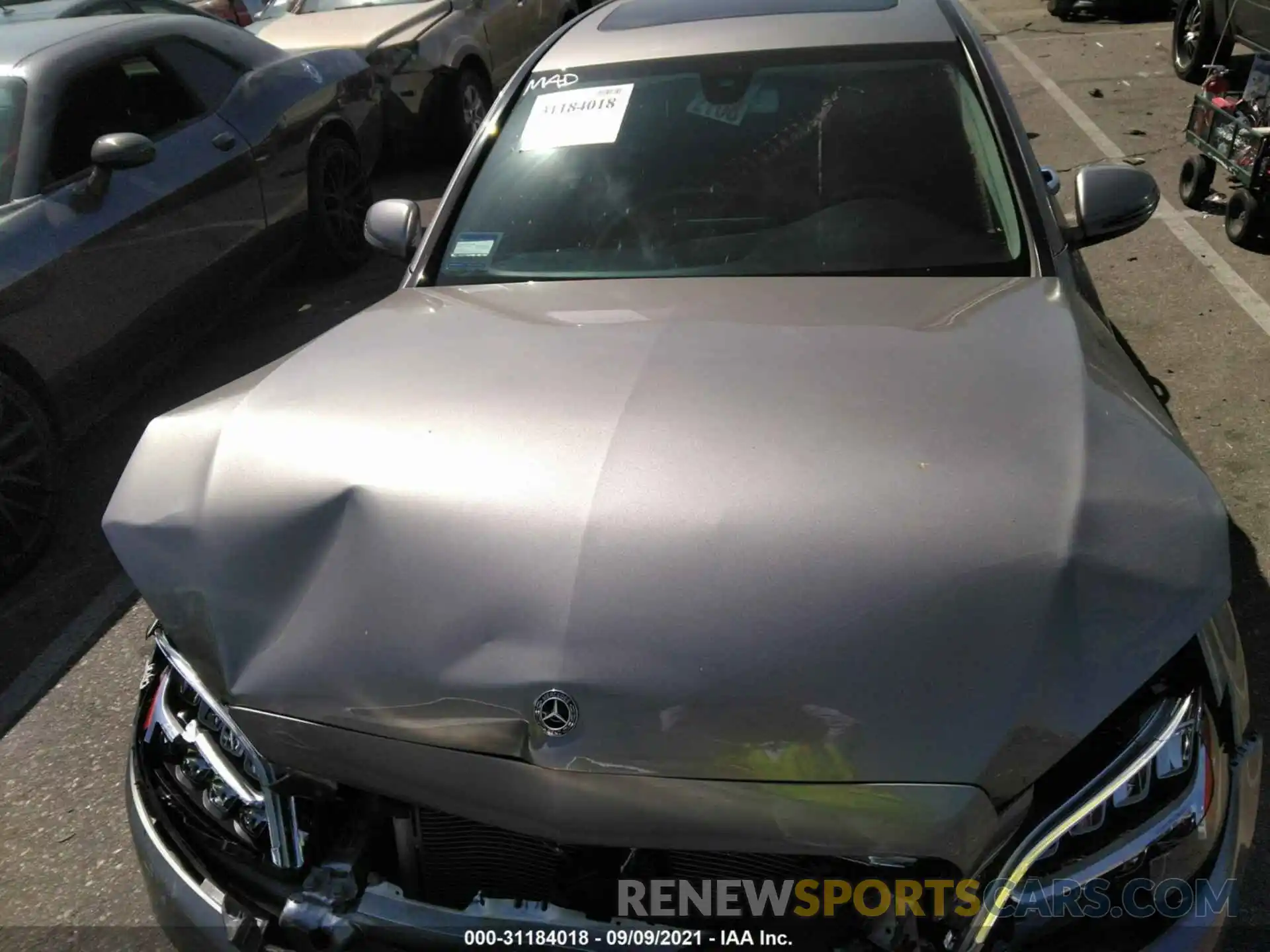 10 Photograph of a damaged car W1KWF8DB6LR573767 MERCEDES-BENZ C-CLASS 2020