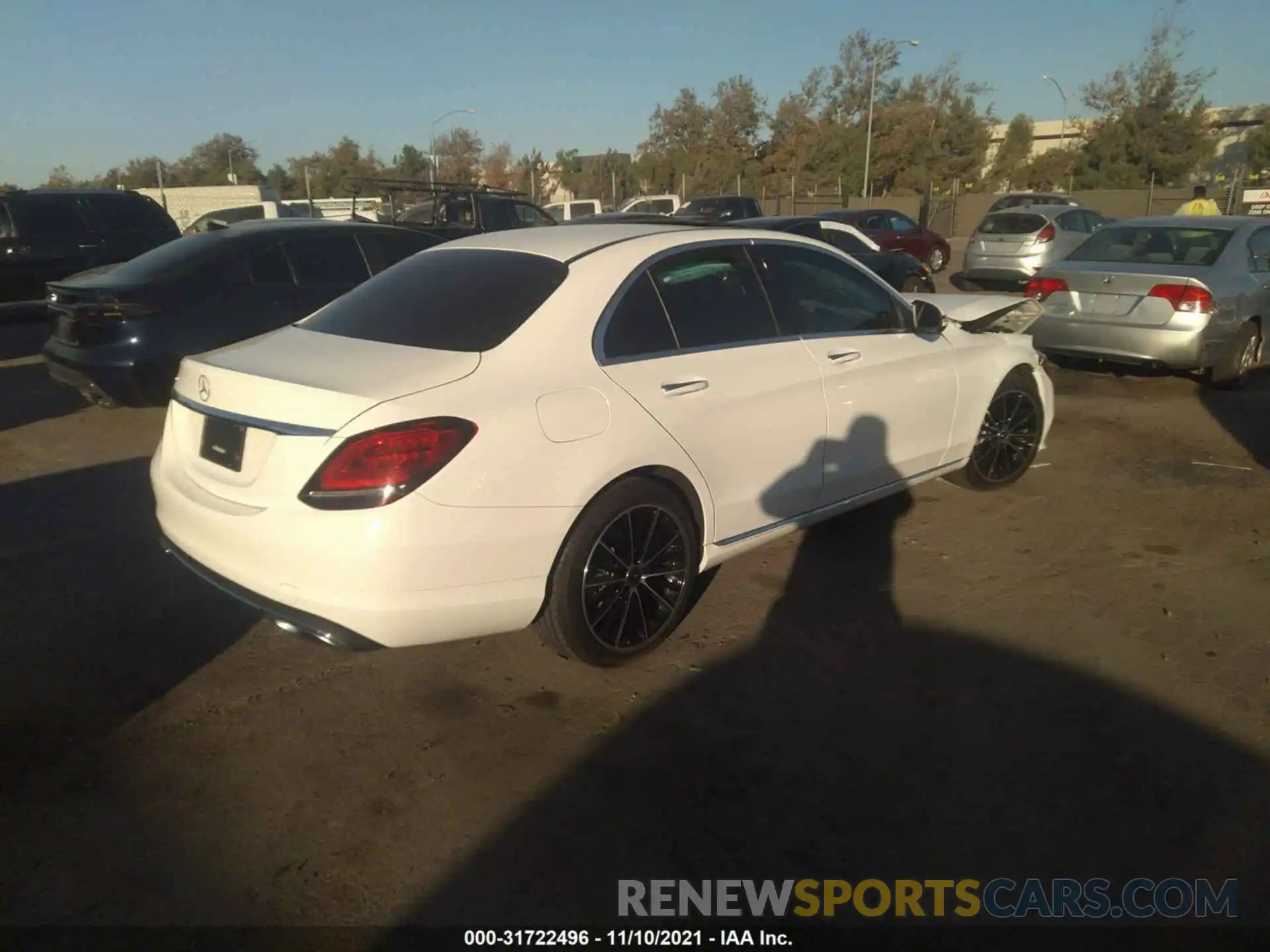 4 Photograph of a damaged car W1KWF8DB6LR573879 MERCEDES-BENZ C-CLASS 2020