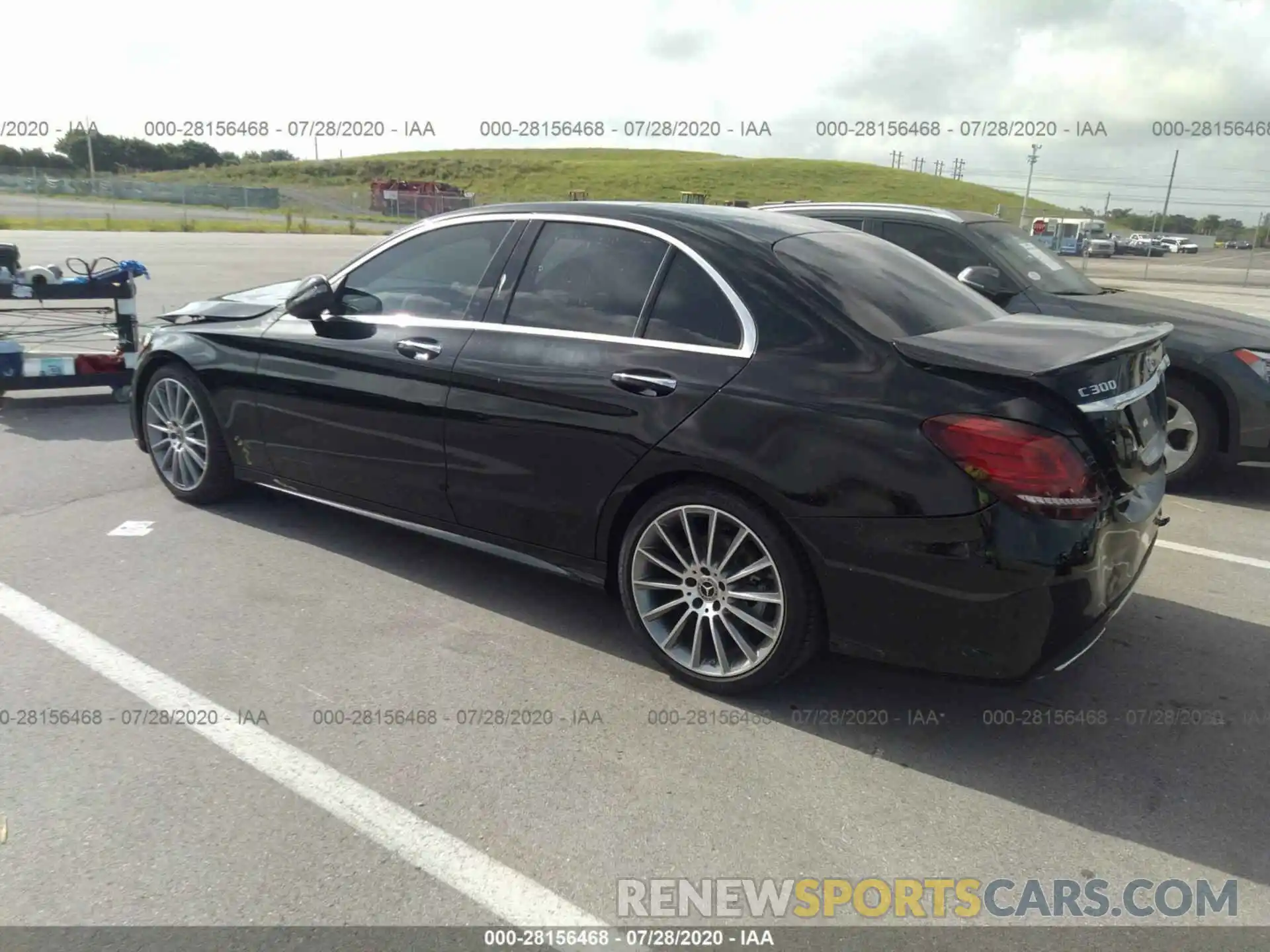 3 Photograph of a damaged car W1KWF8DB6LR574983 MERCEDES-BENZ C-CLASS 2020