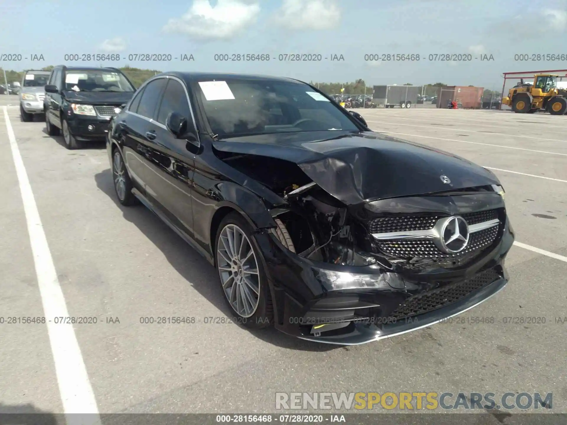 6 Photograph of a damaged car W1KWF8DB6LR574983 MERCEDES-BENZ C-CLASS 2020