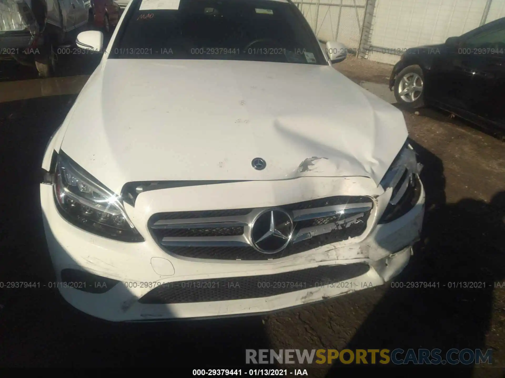 6 Photograph of a damaged car W1KWF8DB6LR576877 MERCEDES-BENZ C-CLASS 2020