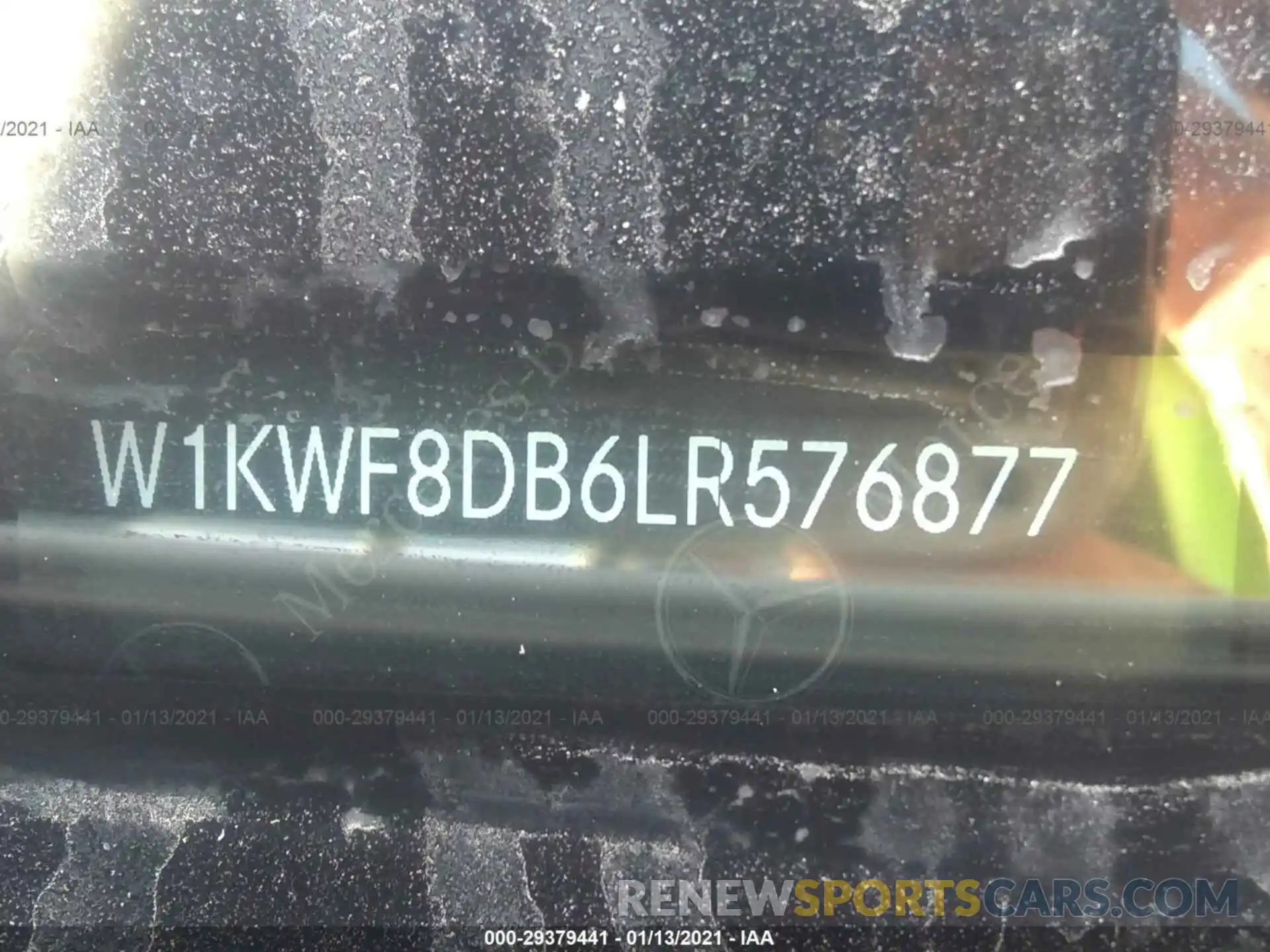 9 Photograph of a damaged car W1KWF8DB6LR576877 MERCEDES-BENZ C-CLASS 2020