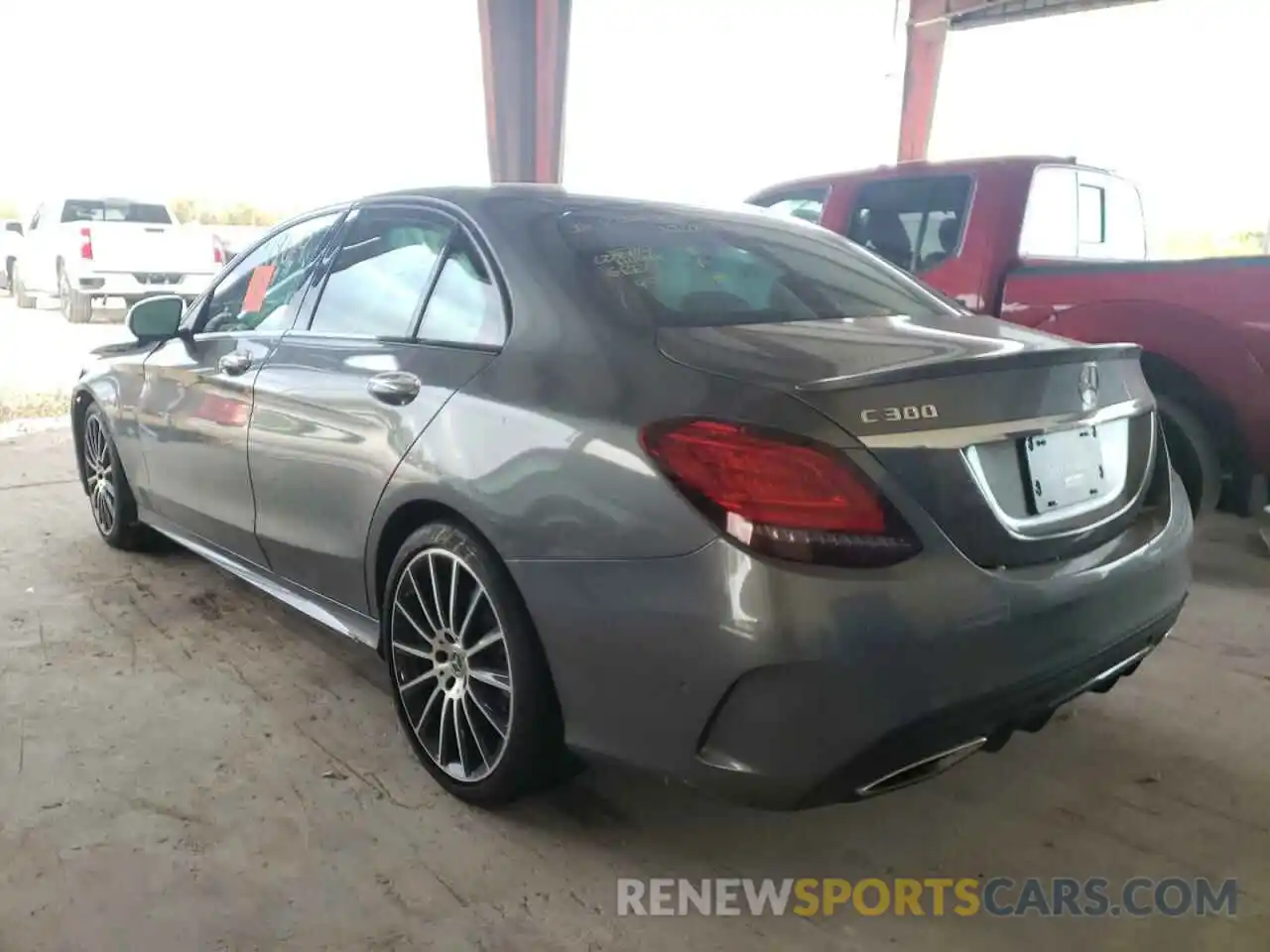 3 Photograph of a damaged car W1KWF8DB6LR582663 MERCEDES-BENZ C-CLASS 2020