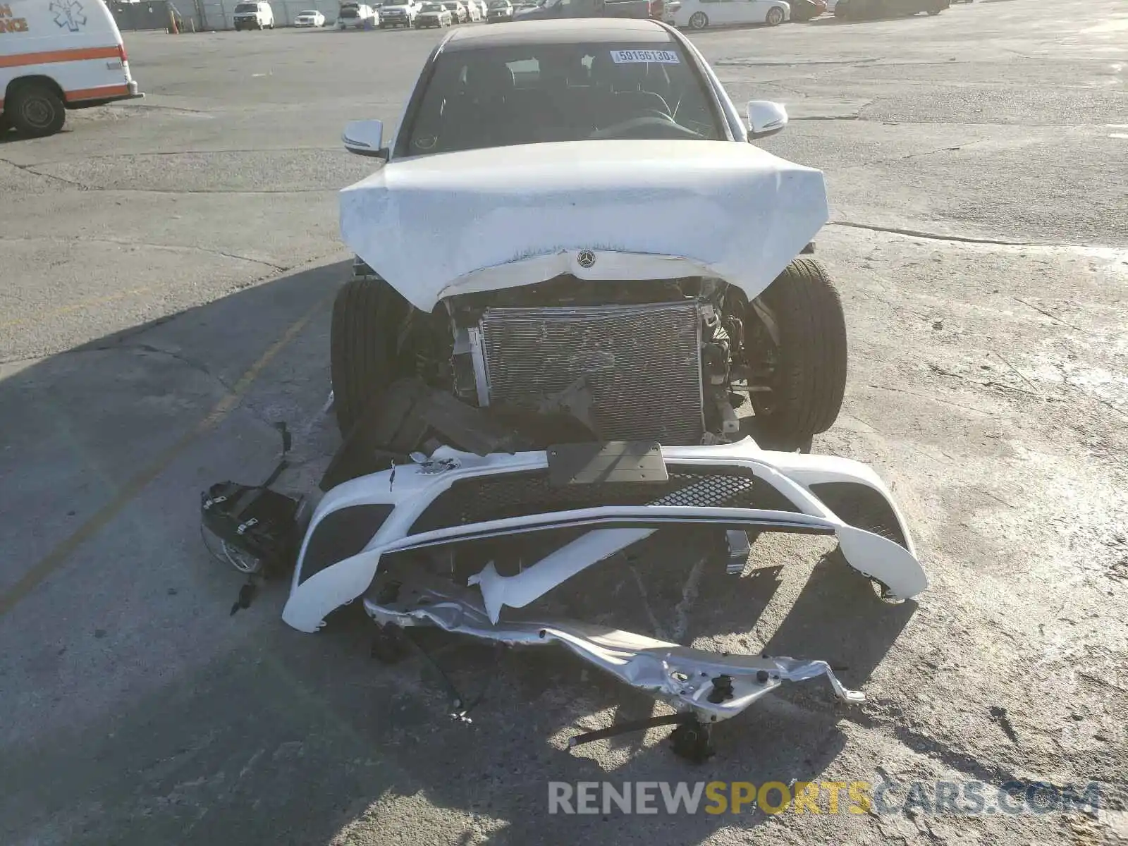 9 Photograph of a damaged car W1KWF8DB6LR590245 MERCEDES-BENZ C CLASS 2020