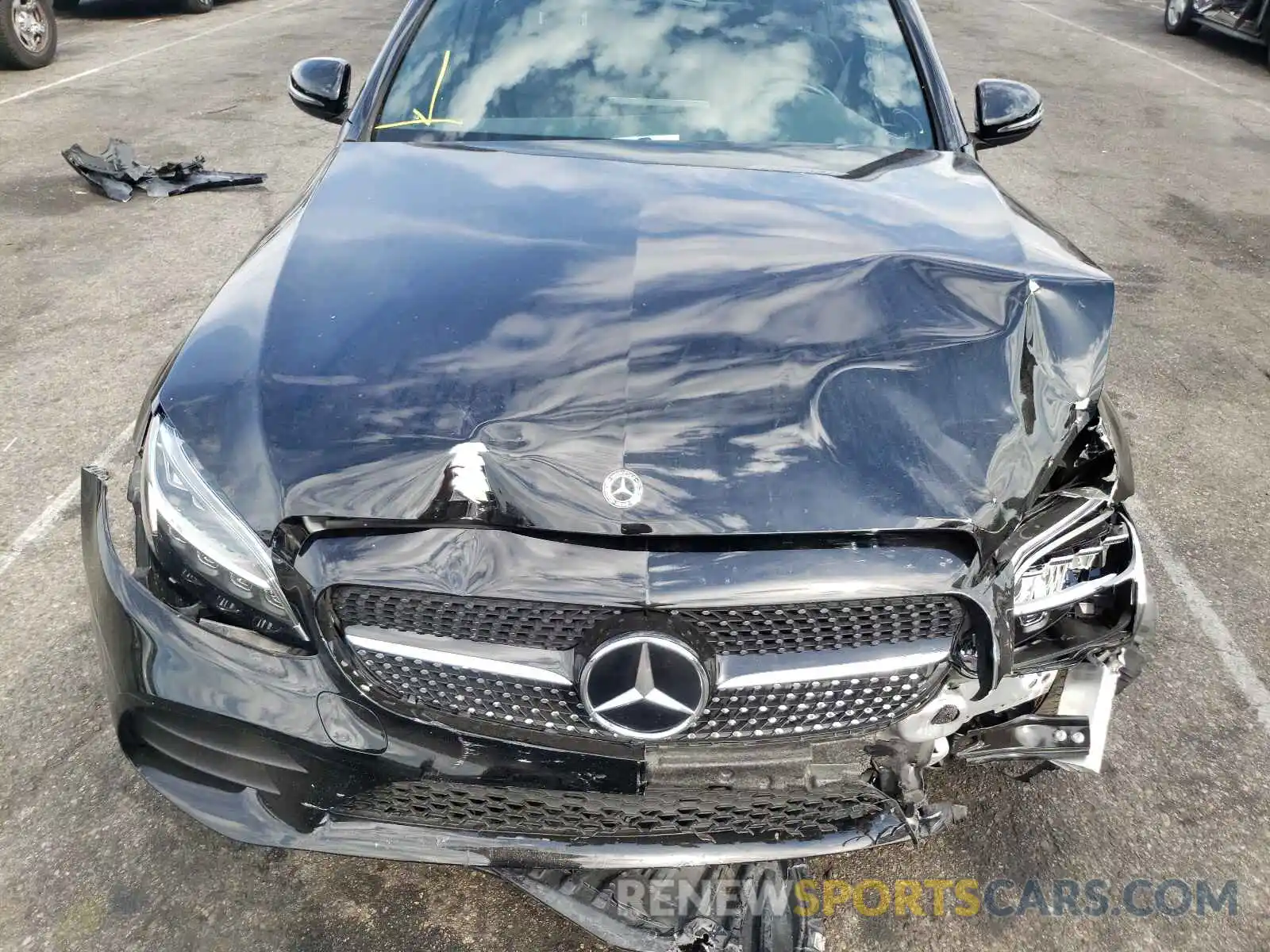 7 Photograph of a damaged car W1KWF8DB6LR598927 MERCEDES-BENZ C-CLASS 2020