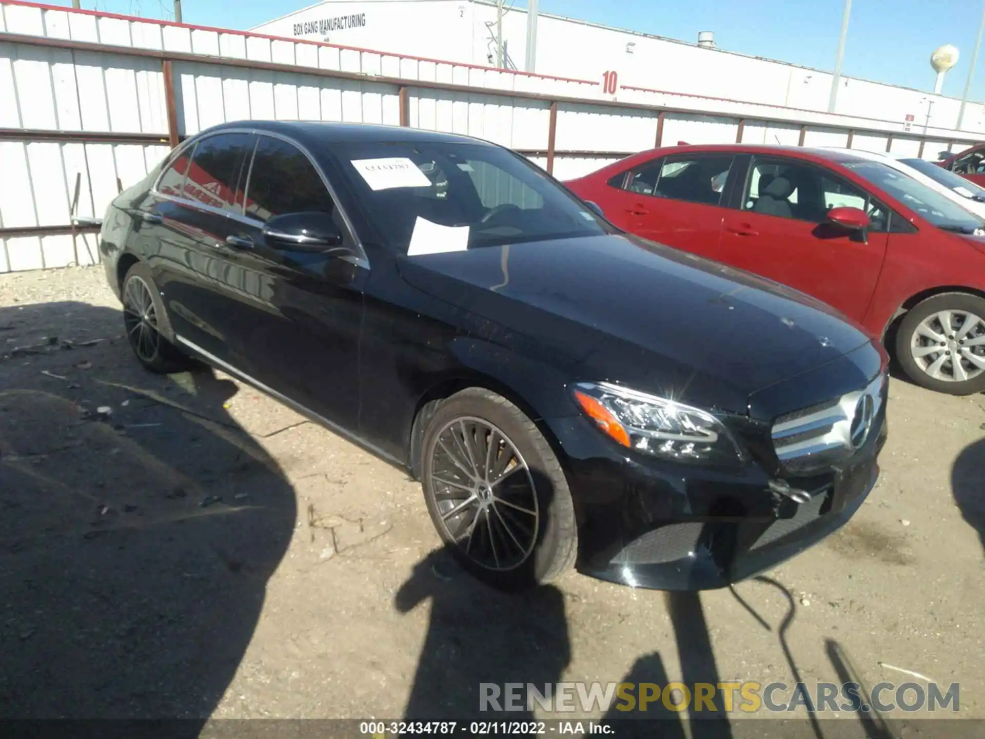 1 Photograph of a damaged car W1KWF8DB6LR599799 MERCEDES-BENZ C-CLASS 2020