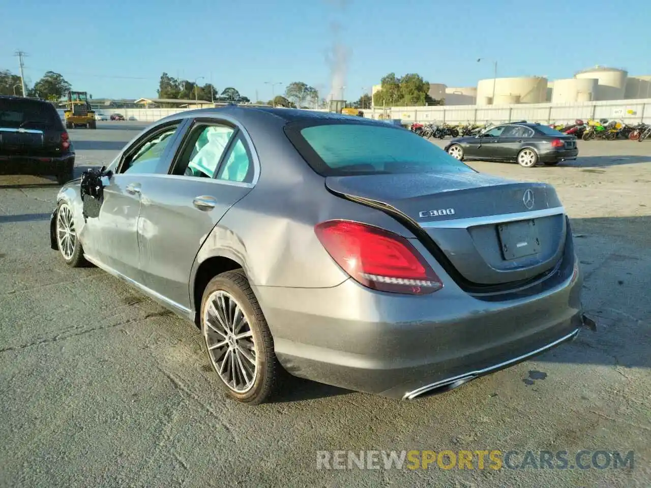 3 Photograph of a damaged car W1KWF8DB6LR601700 MERCEDES-BENZ C-CLASS 2020