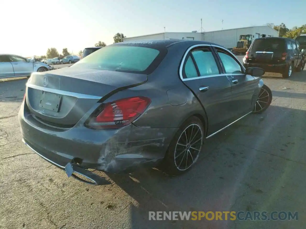 4 Photograph of a damaged car W1KWF8DB6LR601700 MERCEDES-BENZ C-CLASS 2020