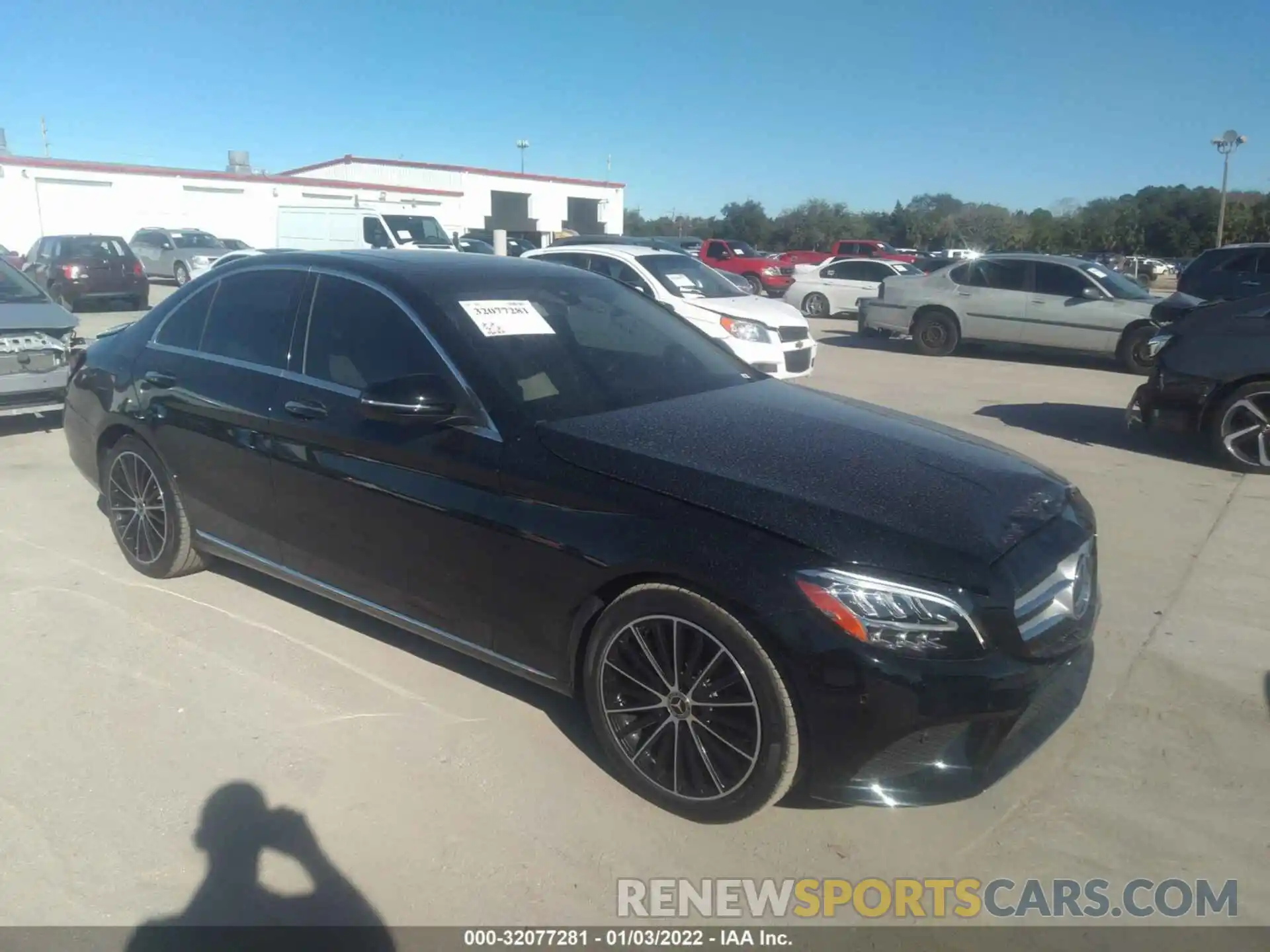 1 Photograph of a damaged car W1KWF8DB7LR571428 MERCEDES-BENZ C-CLASS 2020