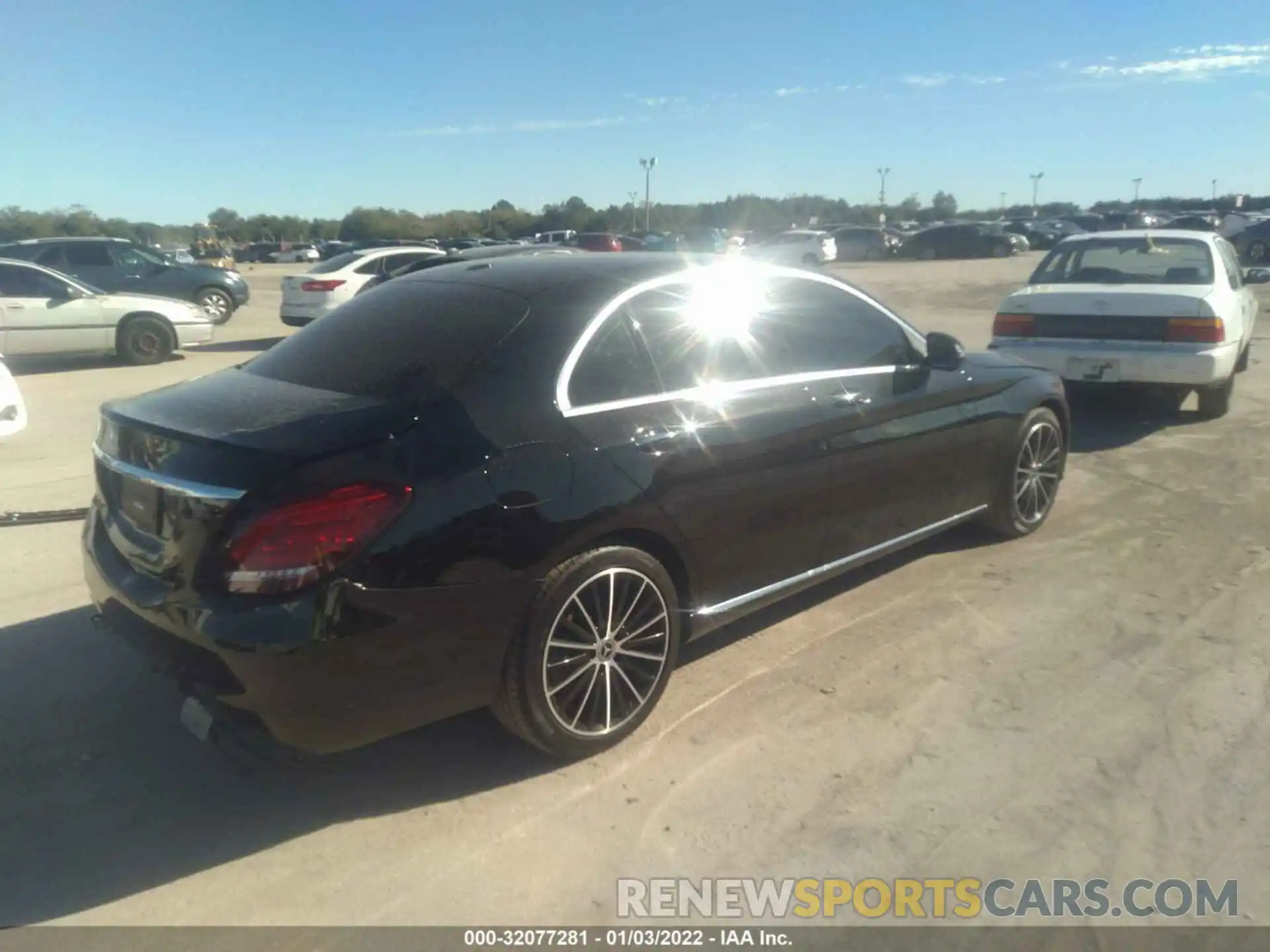 4 Photograph of a damaged car W1KWF8DB7LR571428 MERCEDES-BENZ C-CLASS 2020