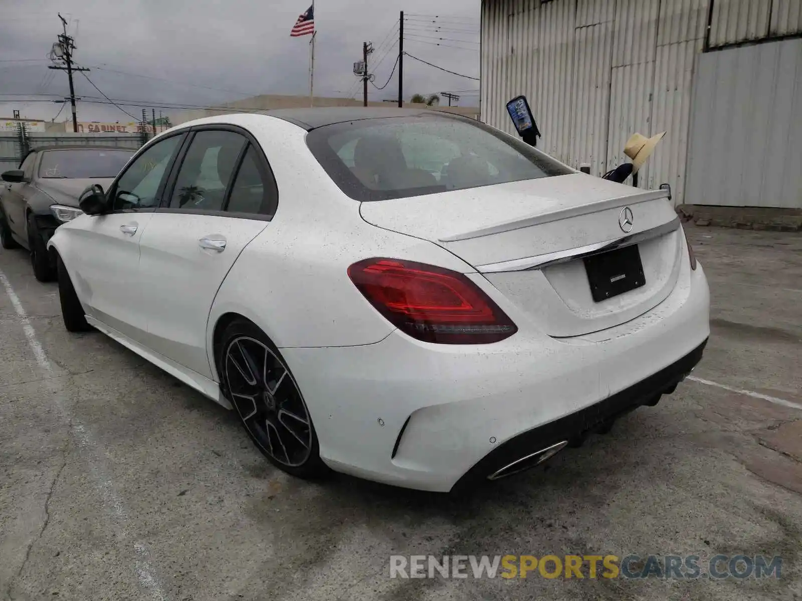 3 Photograph of a damaged car W1KWF8DB7LR578640 MERCEDES-BENZ C CLASS 2020