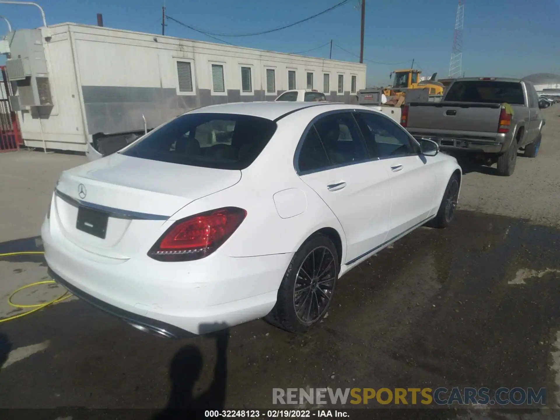 4 Photograph of a damaged car W1KWF8DB7LR582865 MERCEDES-BENZ C-CLASS 2020