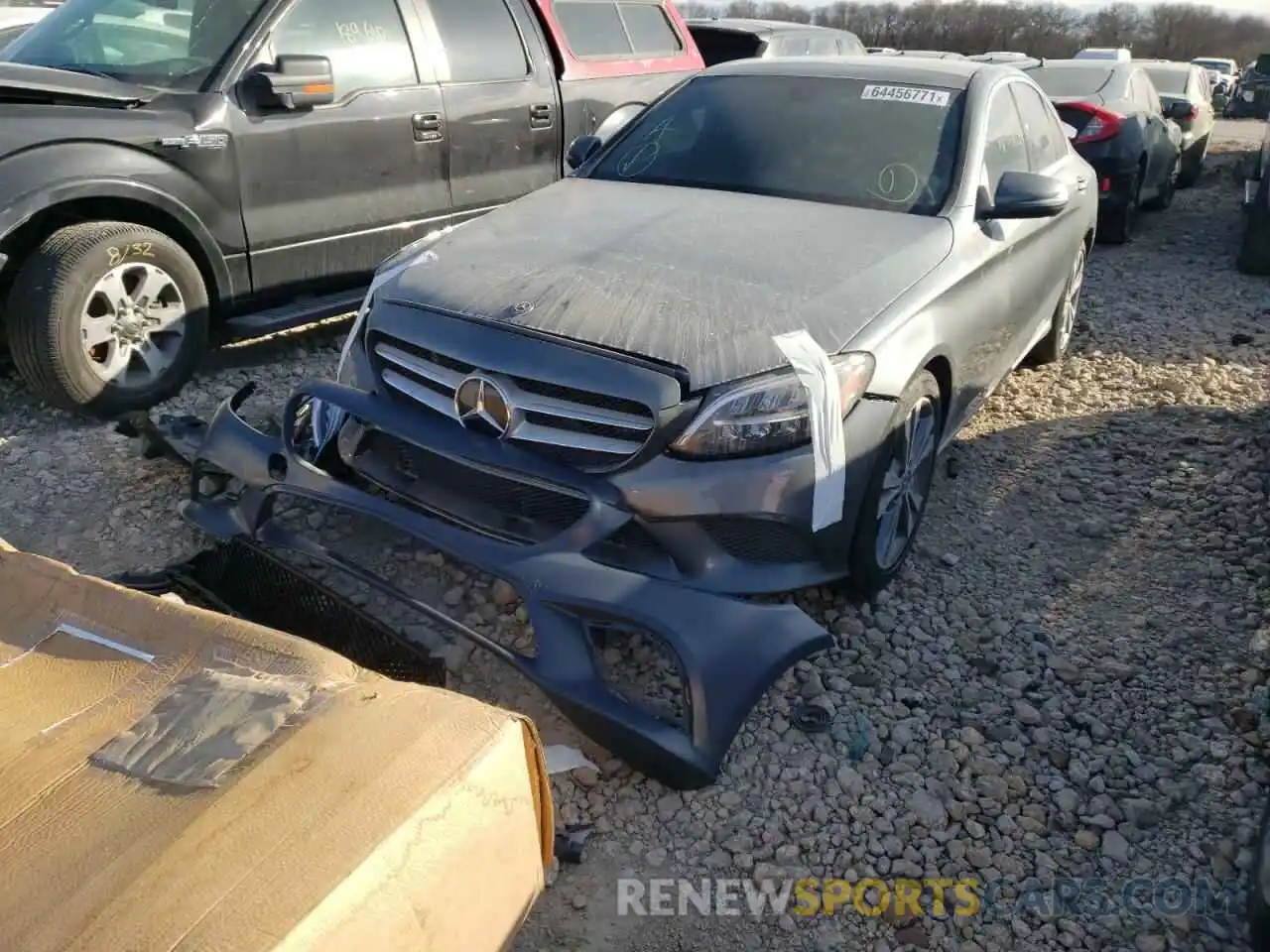 2 Photograph of a damaged car W1KWF8DB7LR590402 MERCEDES-BENZ C-CLASS 2020