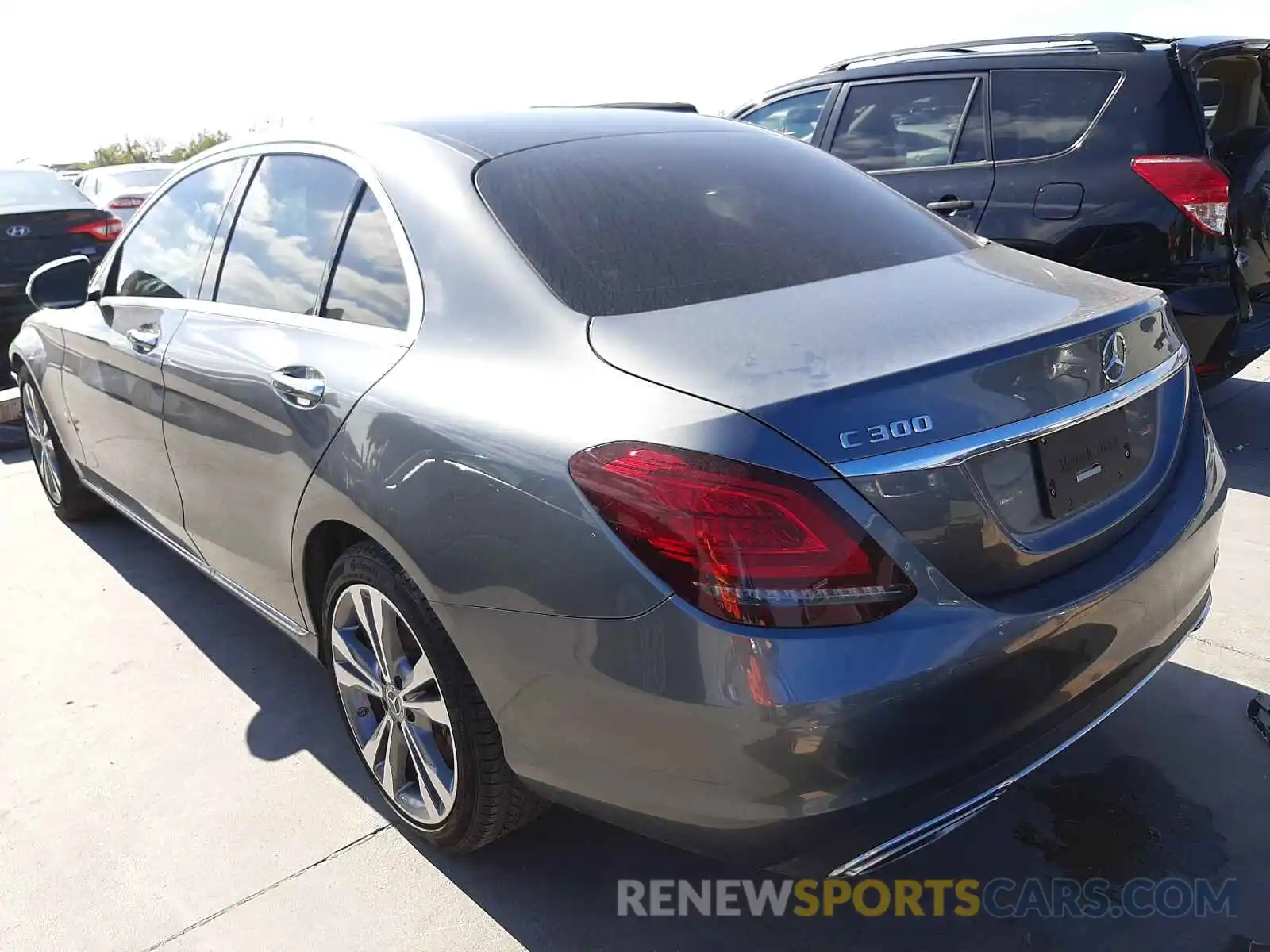 3 Photograph of a damaged car W1KWF8DB7LR590402 MERCEDES-BENZ C-CLASS 2020