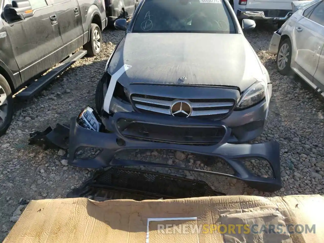 9 Photograph of a damaged car W1KWF8DB7LR590402 MERCEDES-BENZ C-CLASS 2020