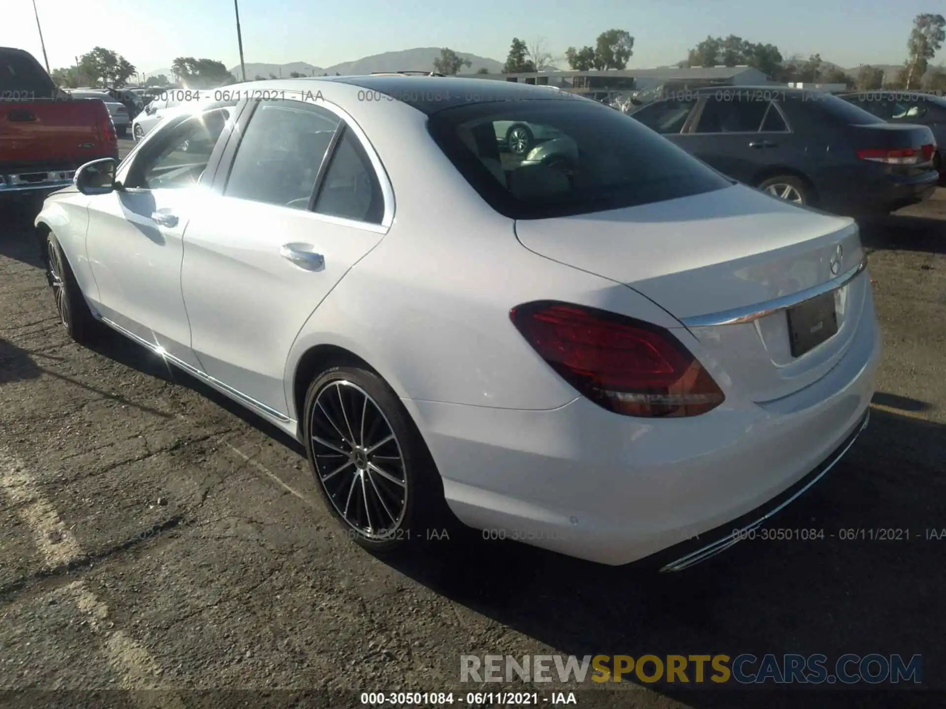 3 Photograph of a damaged car W1KWF8DB7LR591047 MERCEDES-BENZ C-CLASS 2020