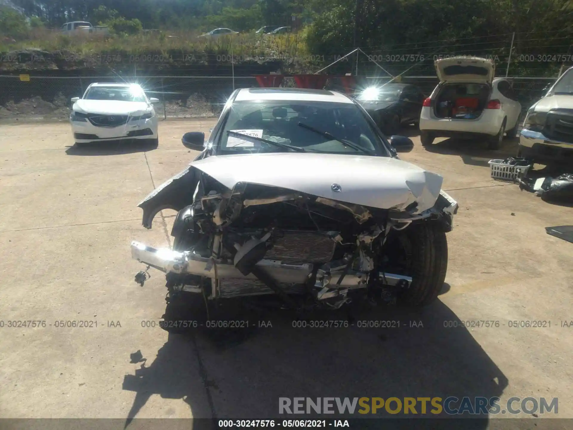 6 Photograph of a damaged car W1KWF8DB7LR595888 MERCEDES-BENZ C-CLASS 2020