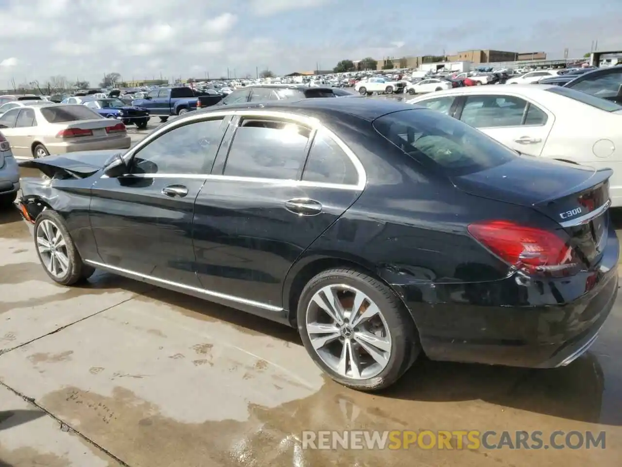 2 Photograph of a damaged car W1KWF8DB7LR597124 MERCEDES-BENZ C-CLASS 2020