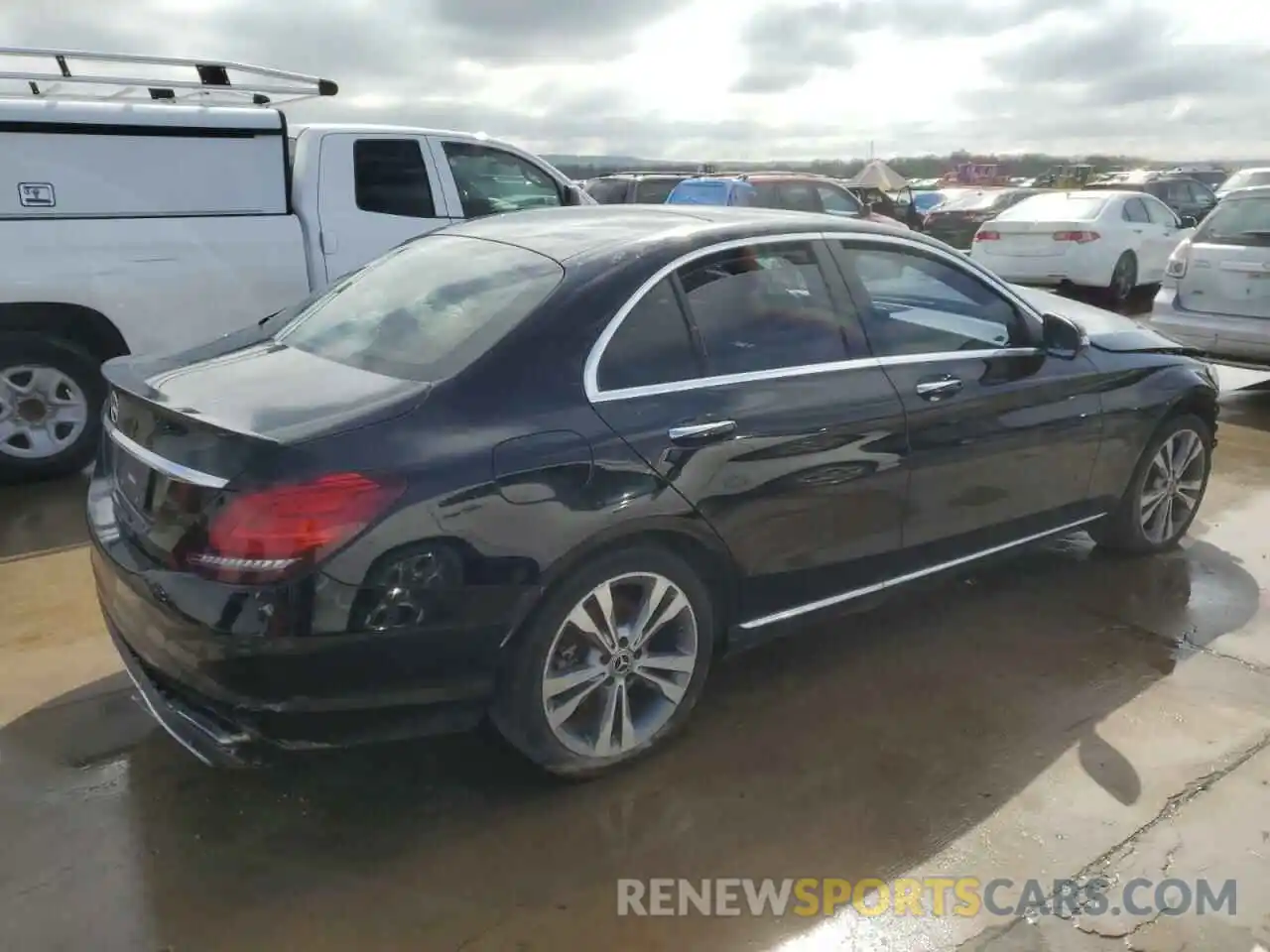 3 Photograph of a damaged car W1KWF8DB7LR597124 MERCEDES-BENZ C-CLASS 2020