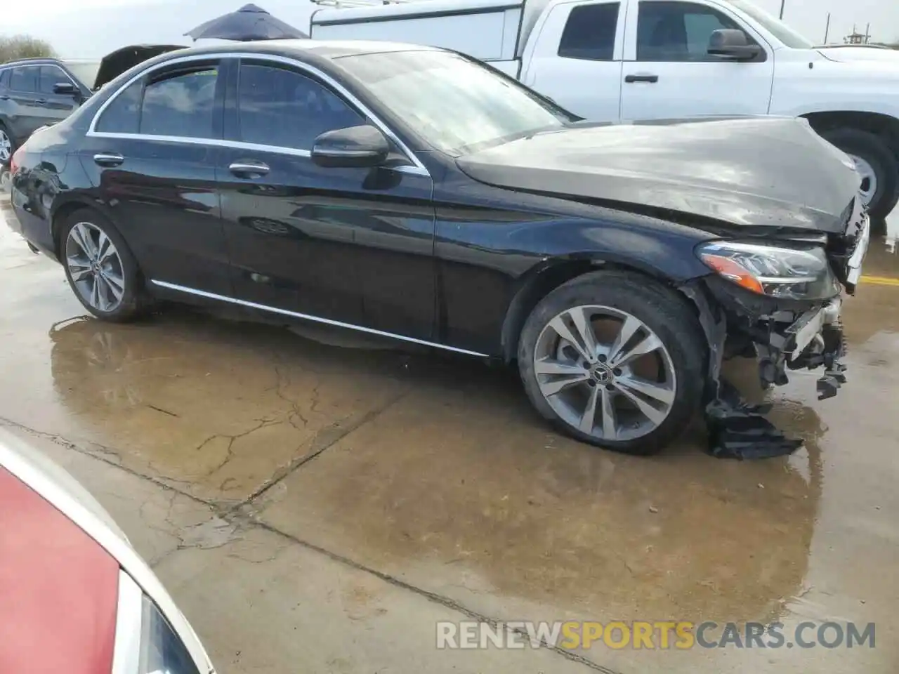 4 Photograph of a damaged car W1KWF8DB7LR597124 MERCEDES-BENZ C-CLASS 2020