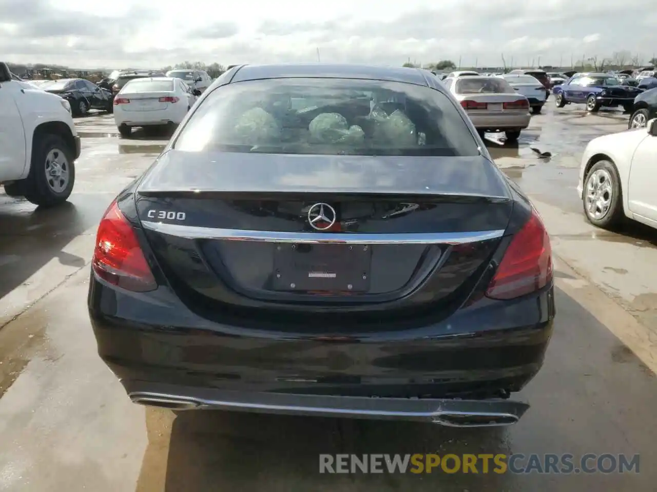 6 Photograph of a damaged car W1KWF8DB7LR597124 MERCEDES-BENZ C-CLASS 2020