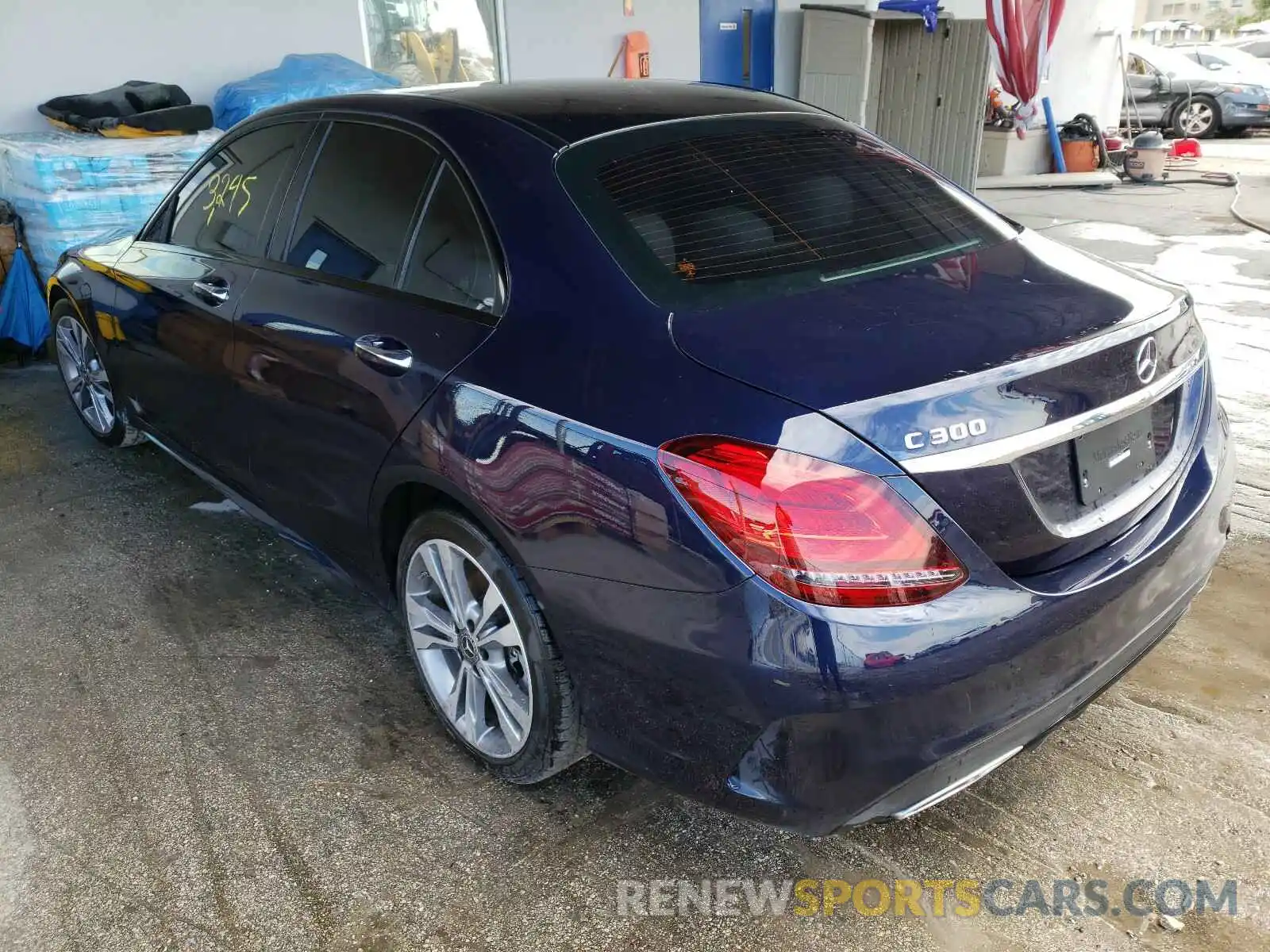 3 Photograph of a damaged car W1KWF8DB7LR598631 MERCEDES-BENZ C CLASS 2020