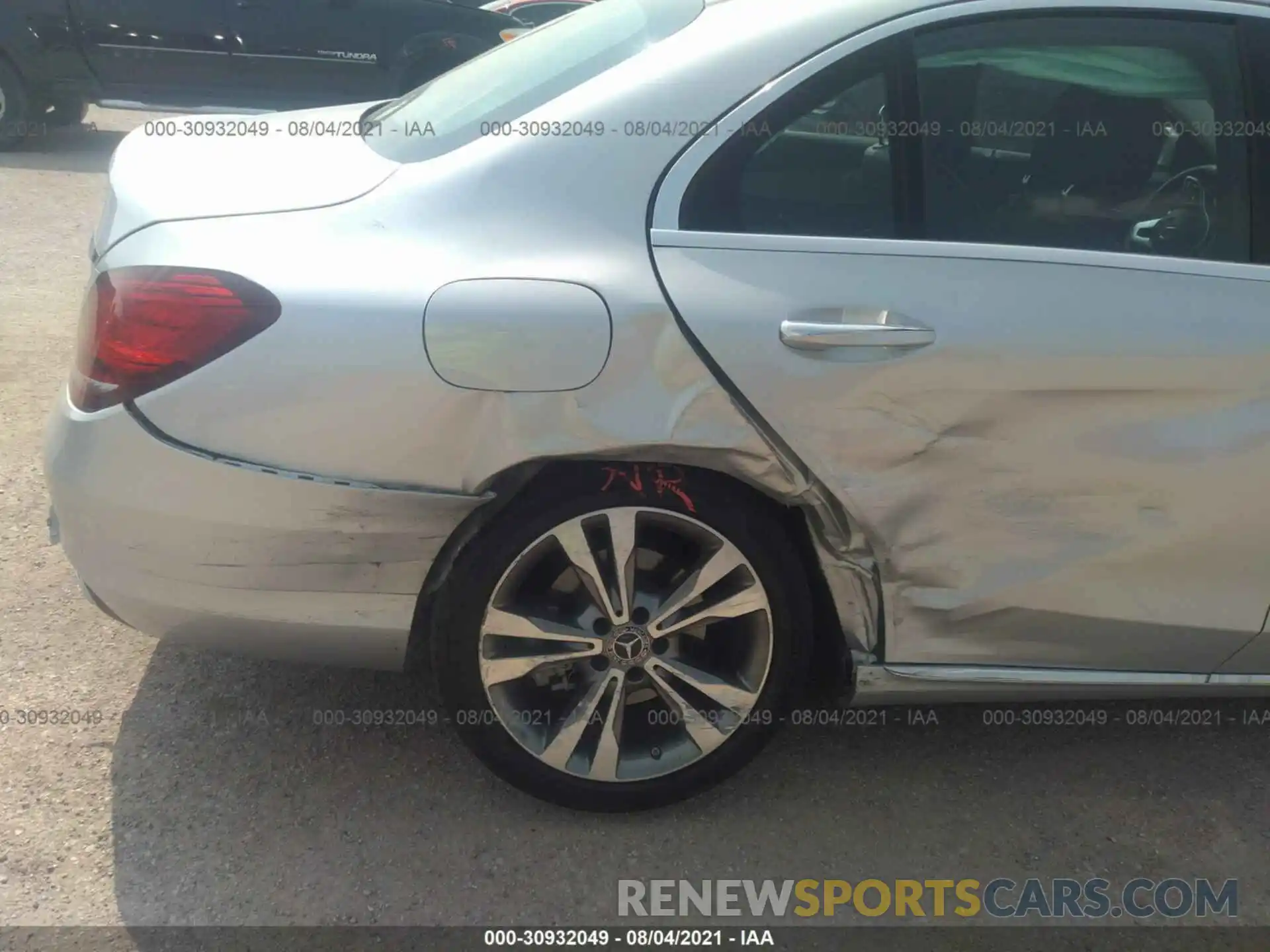 6 Photograph of a damaged car W1KWF8DB8LR583507 MERCEDES-BENZ C-CLASS 2020