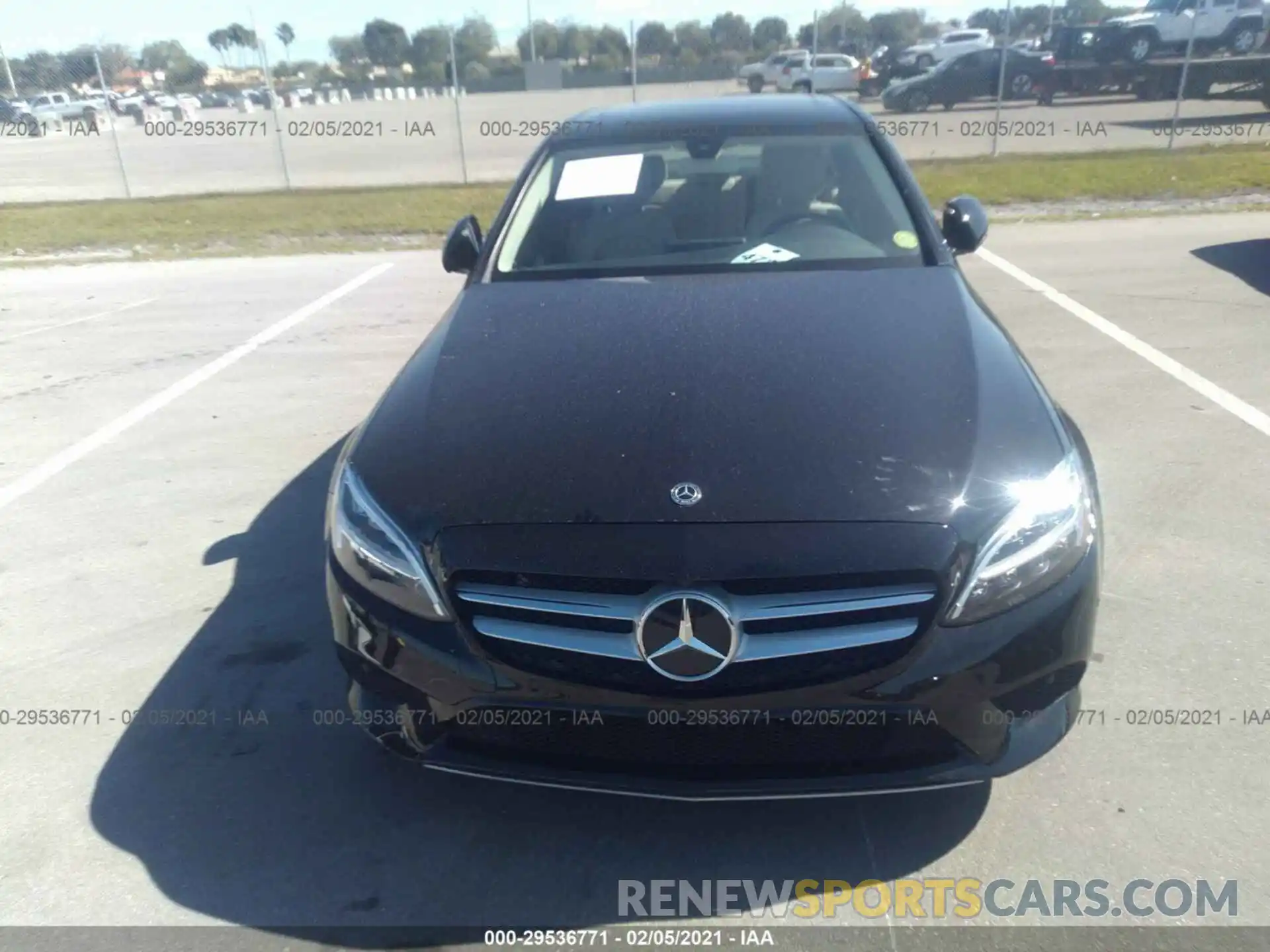 6 Photograph of a damaged car W1KWF8DB8LR585127 MERCEDES-BENZ C-CLASS 2020