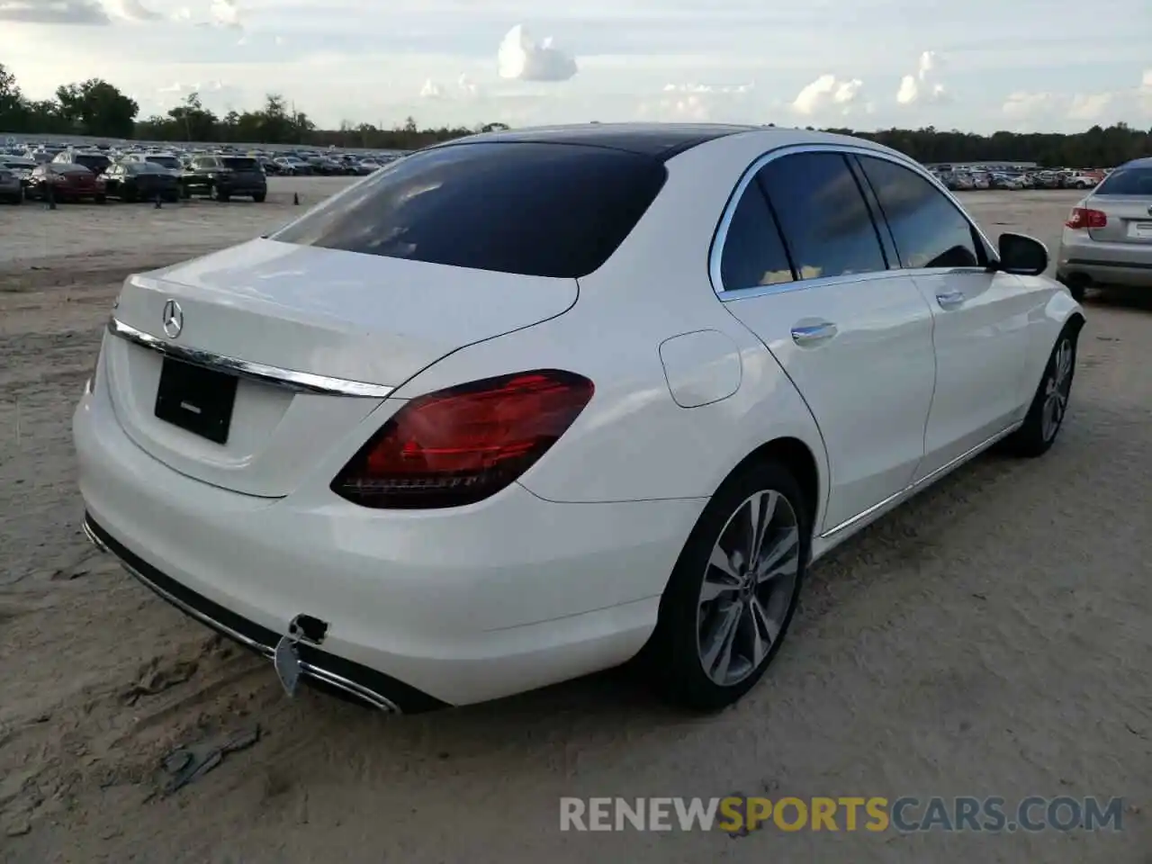 4 Photograph of a damaged car W1KWF8DB8LR600760 MERCEDES-BENZ C-CLASS 2020