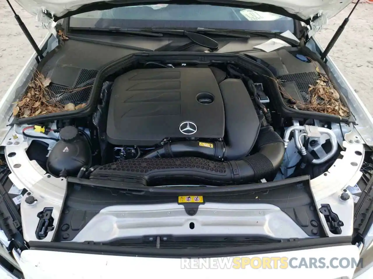 7 Photograph of a damaged car W1KWF8DB8LR600760 MERCEDES-BENZ C-CLASS 2020