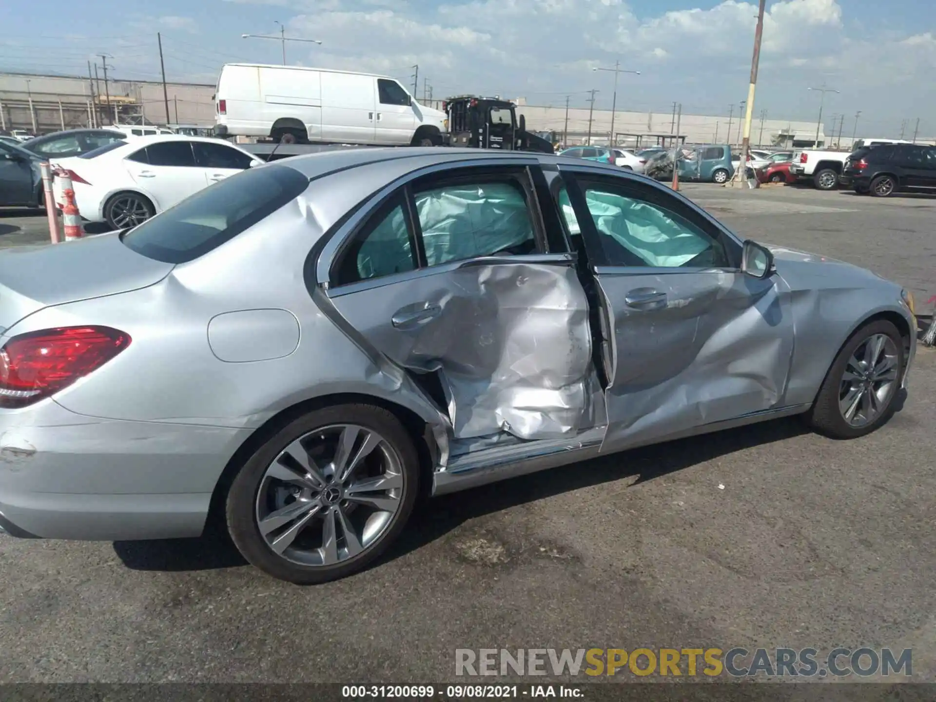 6 Photograph of a damaged car W1KWF8DB9LR572418 MERCEDES-BENZ C-CLASS 2020