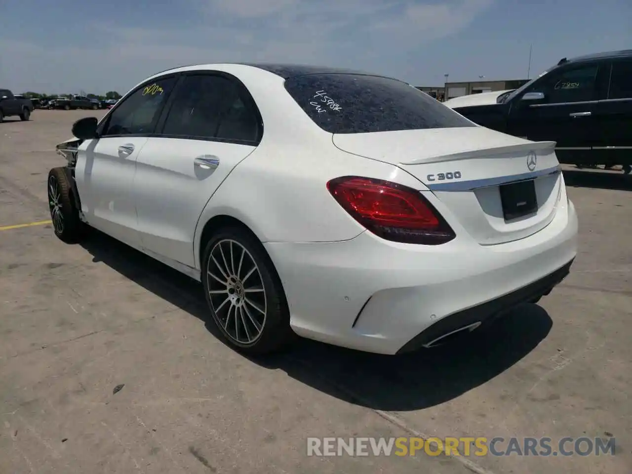 3 Photograph of a damaged car W1KWF8DB9LR582091 MERCEDES-BENZ C-CLASS 2020