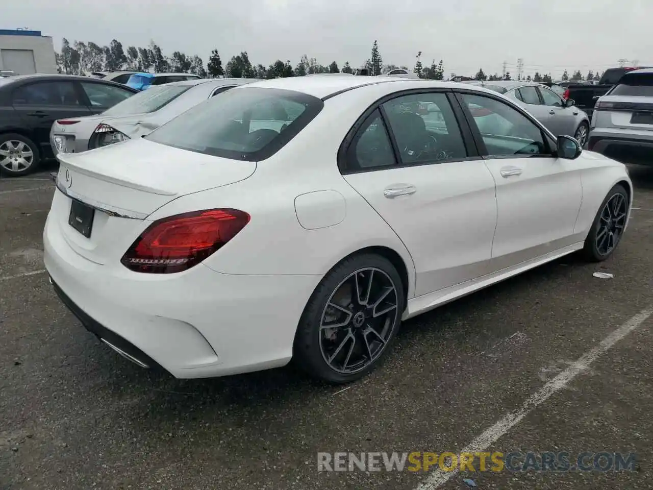 3 Photograph of a damaged car W1KWF8DB9LR584052 MERCEDES-BENZ C-CLASS 2020