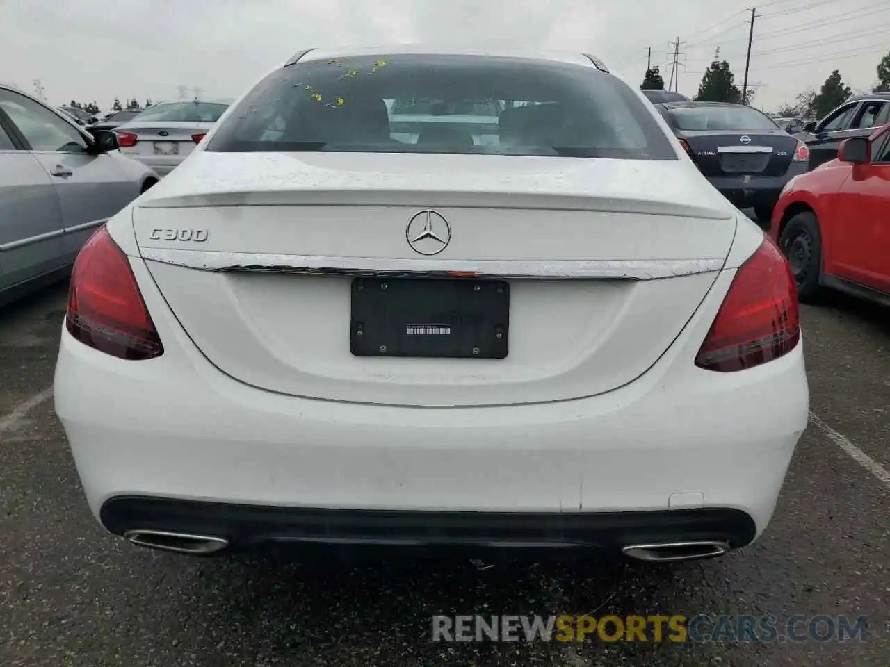 6 Photograph of a damaged car W1KWF8DB9LR584052 MERCEDES-BENZ C-CLASS 2020