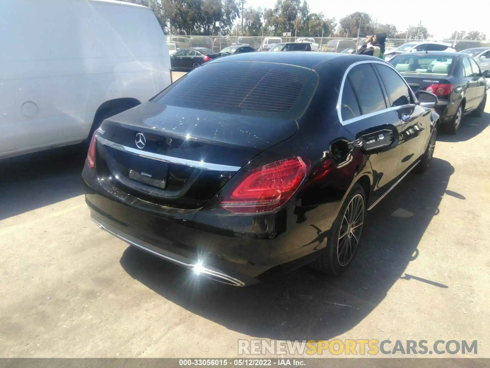 4 Photograph of a damaged car W1KWF8DB9LR597710 MERCEDES-BENZ C-CLASS 2020