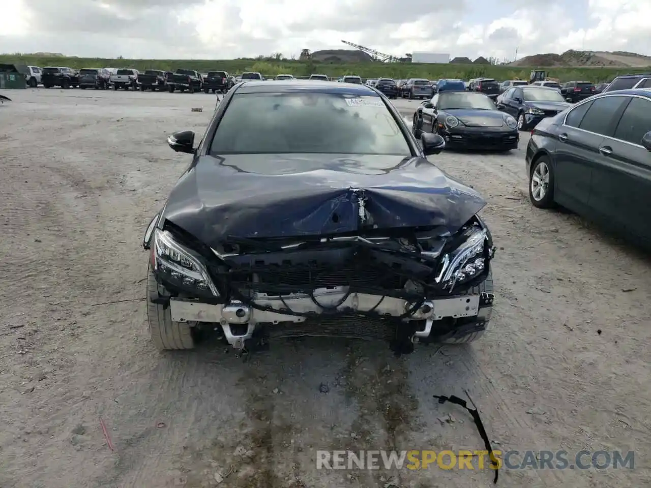 9 Photograph of a damaged car W1KWF8DBXLR584786 MERCEDES-BENZ C-CLASS 2020