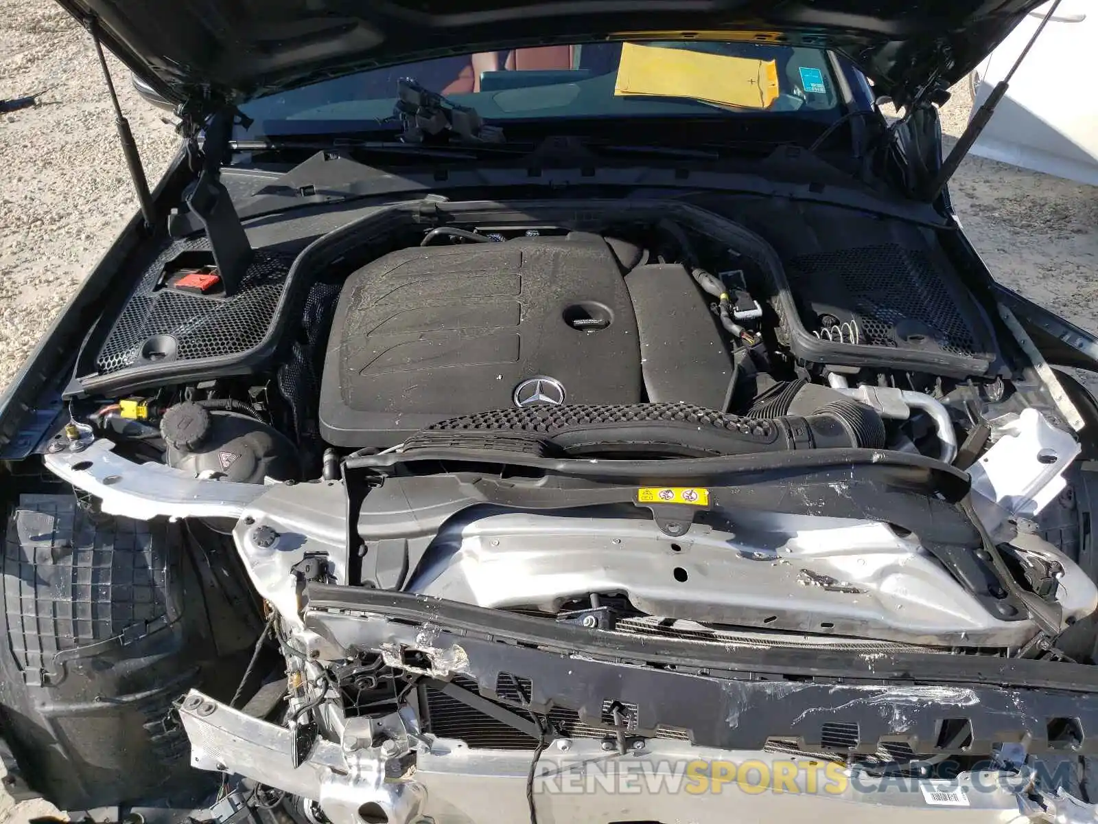 7 Photograph of a damaged car W1KWF8DBXLR595061 MERCEDES-BENZ C-CLASS 2020