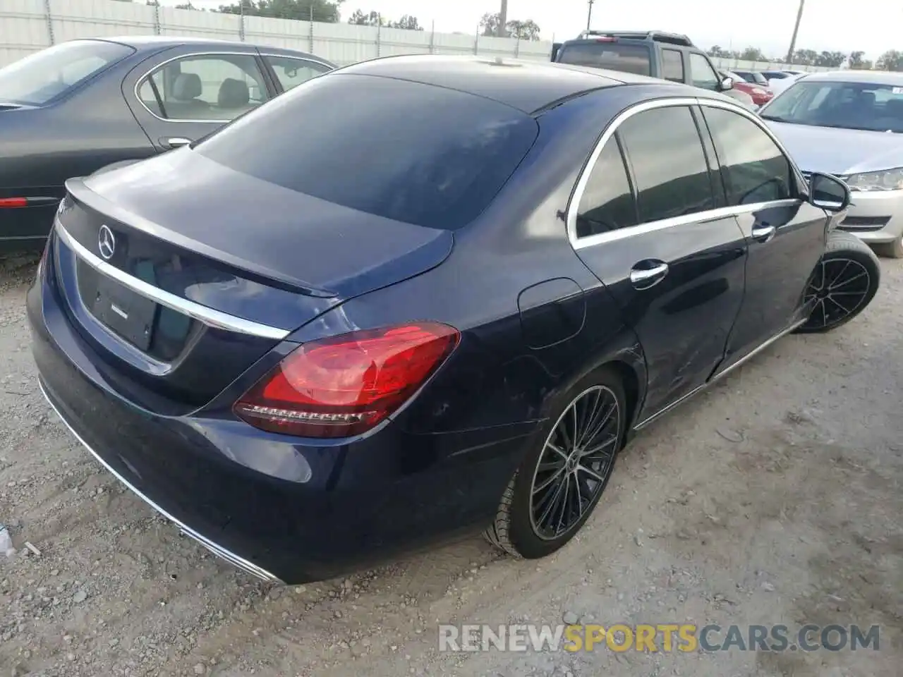 4 Photograph of a damaged car W1KWF8DBXLR596856 MERCEDES-BENZ C-CLASS 2020