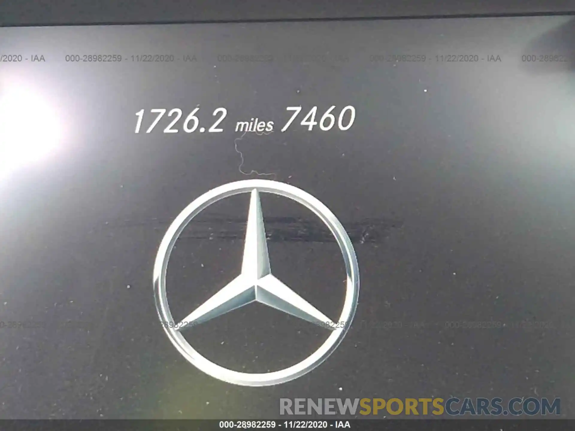 7 Photograph of a damaged car W1KWF8EB0LR572063 MERCEDES-BENZ C-CLASS 2020