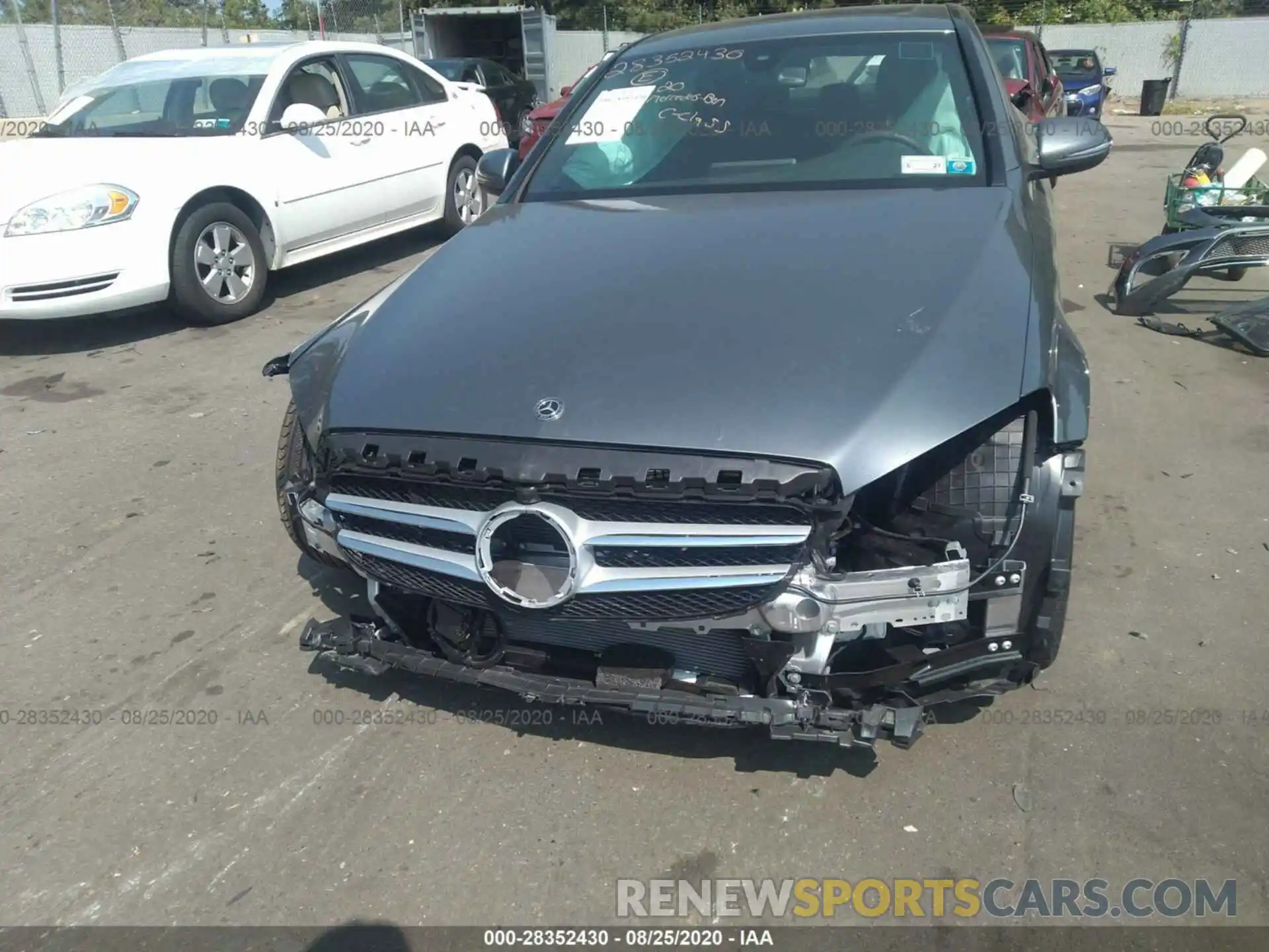 6 Photograph of a damaged car W1KWF8EB0LR575562 MERCEDES-BENZ C-CLASS 2020