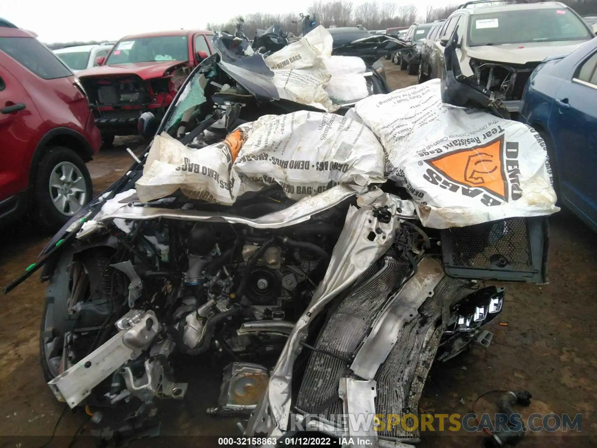 6 Photograph of a damaged car W1KWF8EB0LR576212 MERCEDES-BENZ C-CLASS 2020