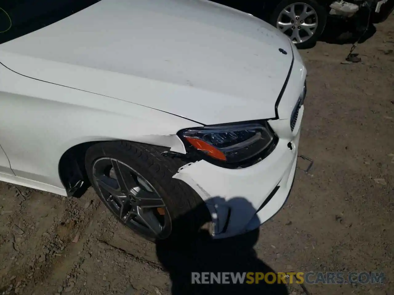 9 Photograph of a damaged car W1KWF8EB1LR574081 MERCEDES-BENZ C CLASS 2020