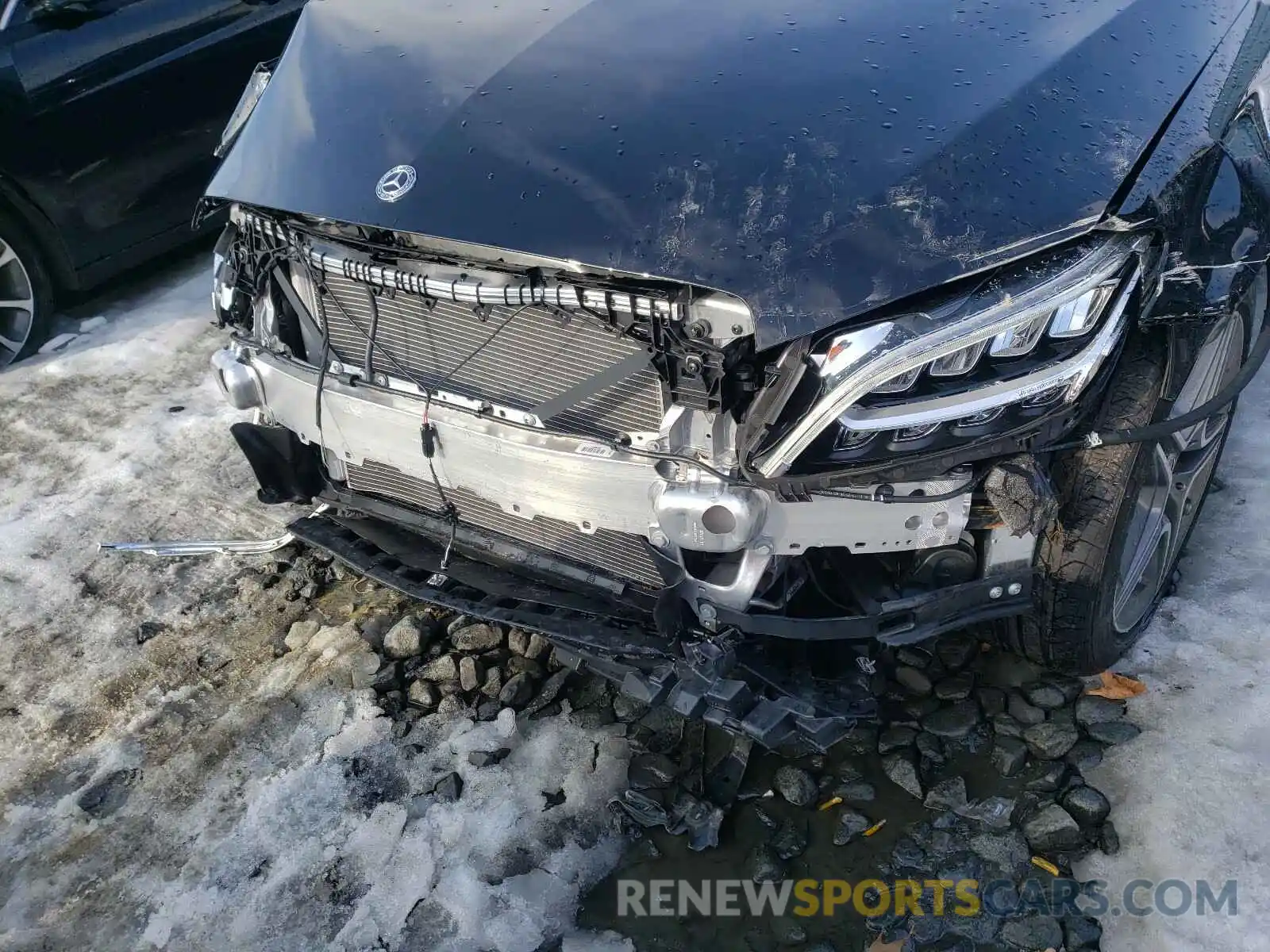 9 Photograph of a damaged car W1KWF8EB1LR574856 MERCEDES-BENZ C CLASS 2020
