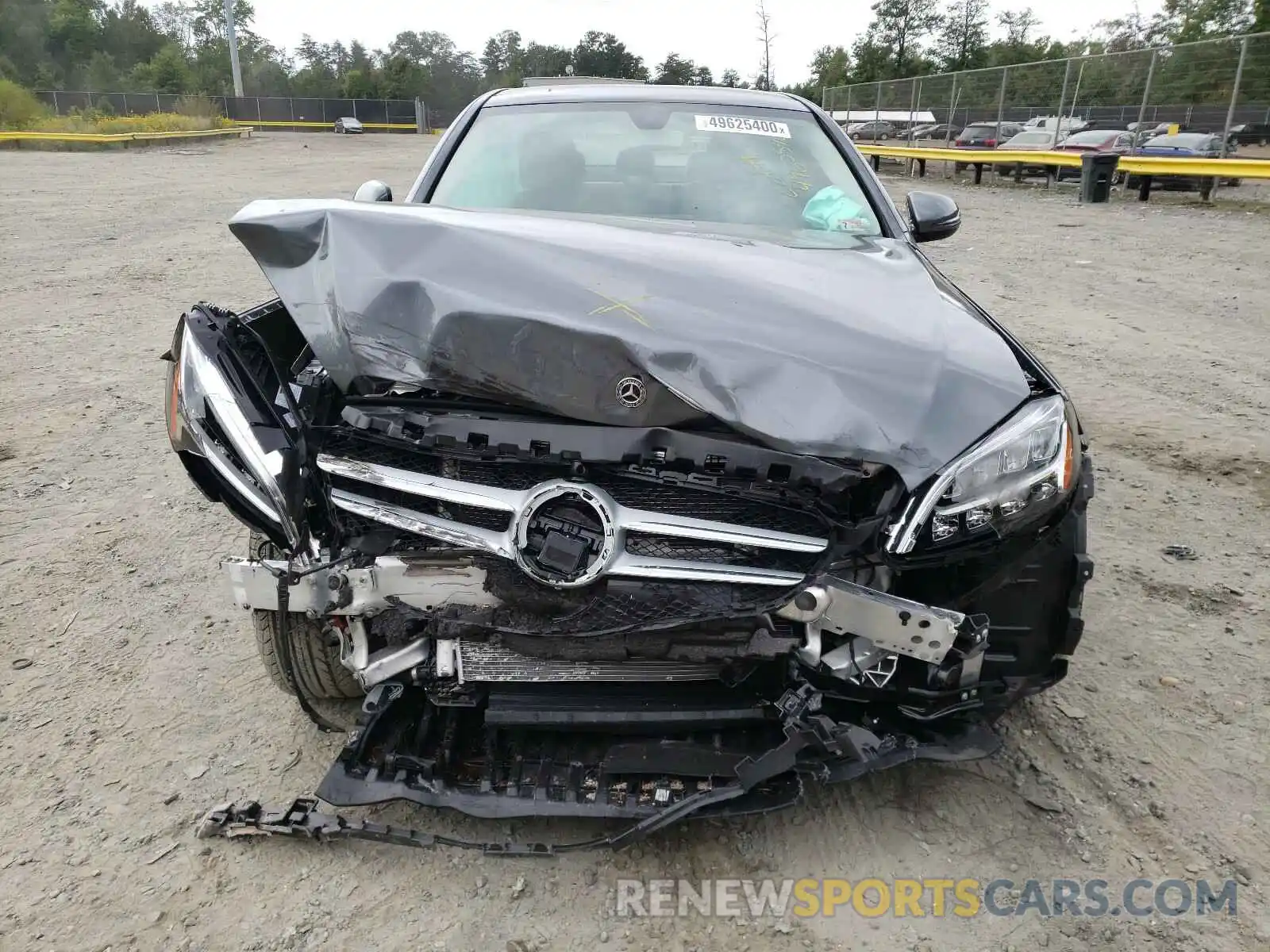 9 Photograph of a damaged car W1KWF8EB1LR595965 MERCEDES-BENZ C CLASS 2020