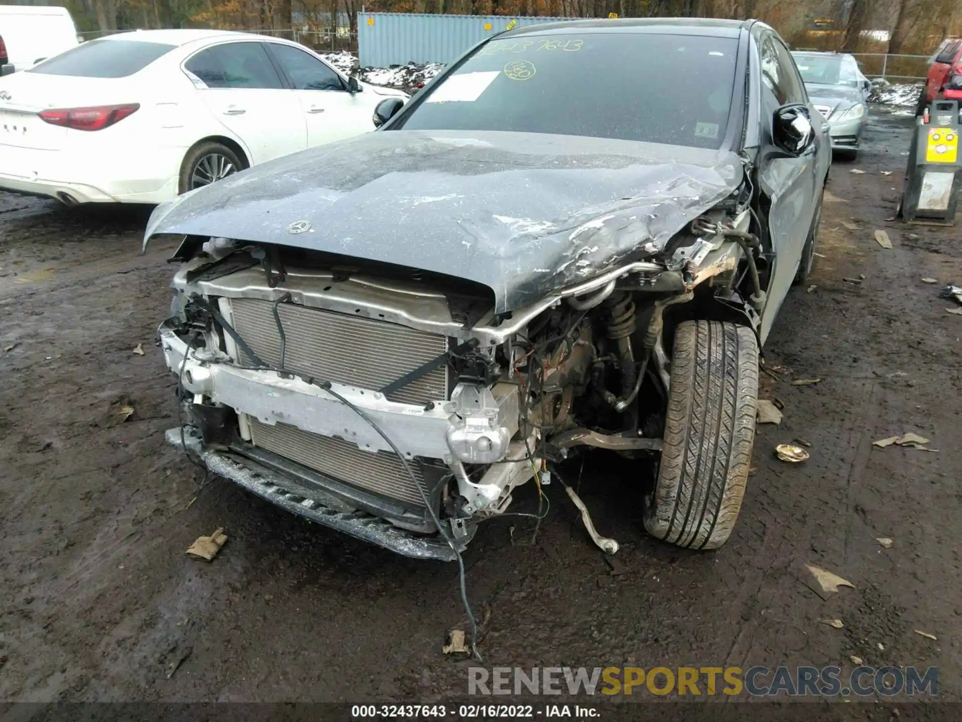 6 Photograph of a damaged car W1KWF8EB1LR596226 MERCEDES-BENZ C-CLASS 2020