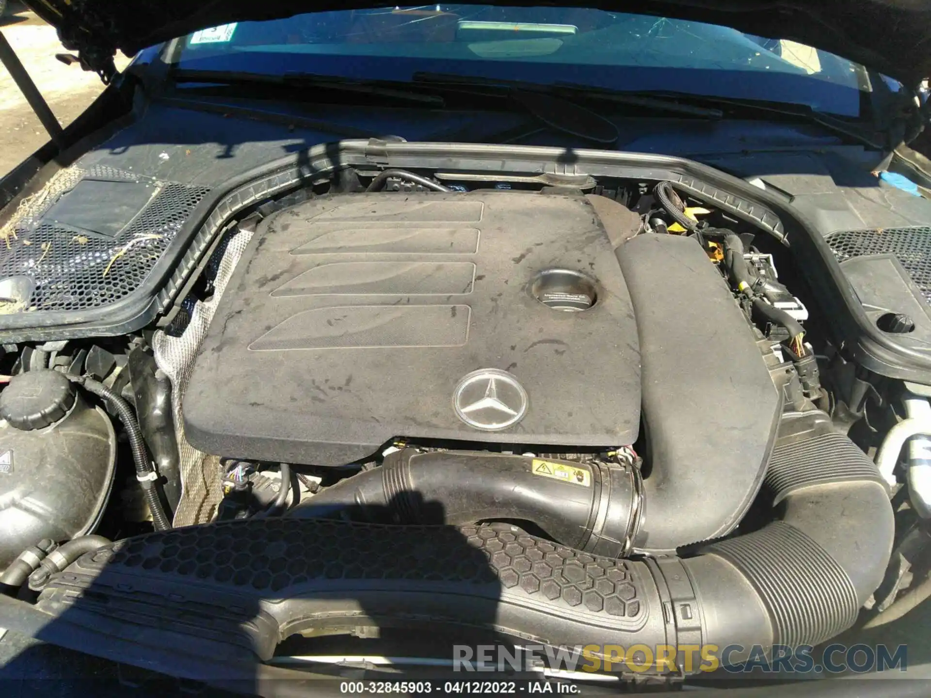 10 Photograph of a damaged car W1KWF8EB3LR574423 MERCEDES-BENZ C-CLASS 2020