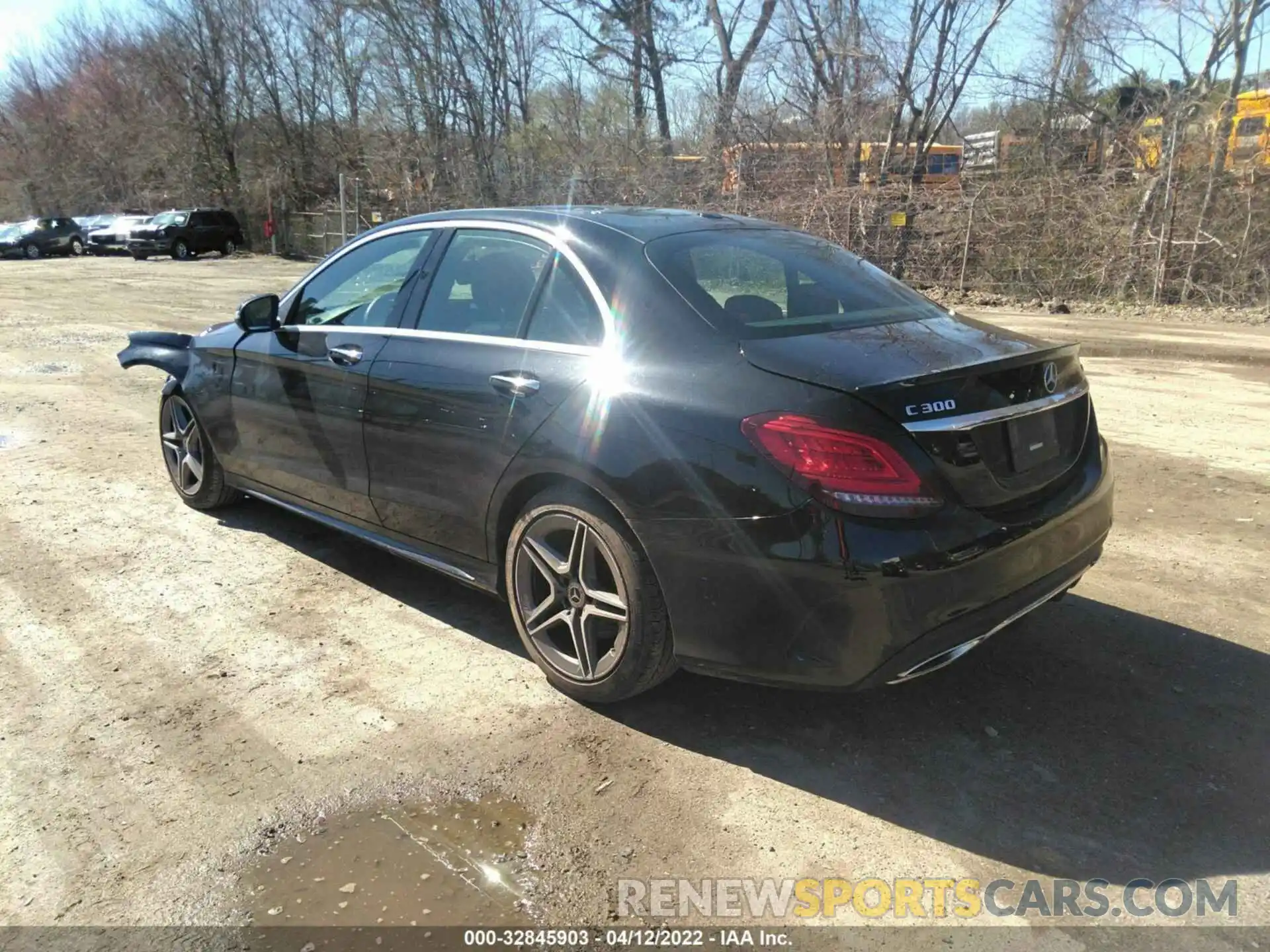 3 Photograph of a damaged car W1KWF8EB3LR574423 MERCEDES-BENZ C-CLASS 2020