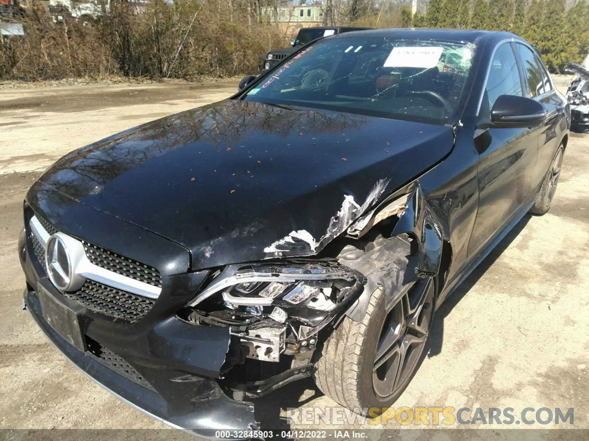 6 Photograph of a damaged car W1KWF8EB3LR574423 MERCEDES-BENZ C-CLASS 2020