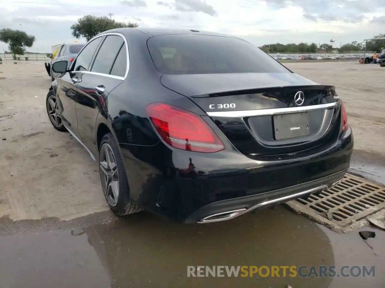 3 Photograph of a damaged car W1KWF8EB3LR575071 MERCEDES-BENZ C-CLASS 2020